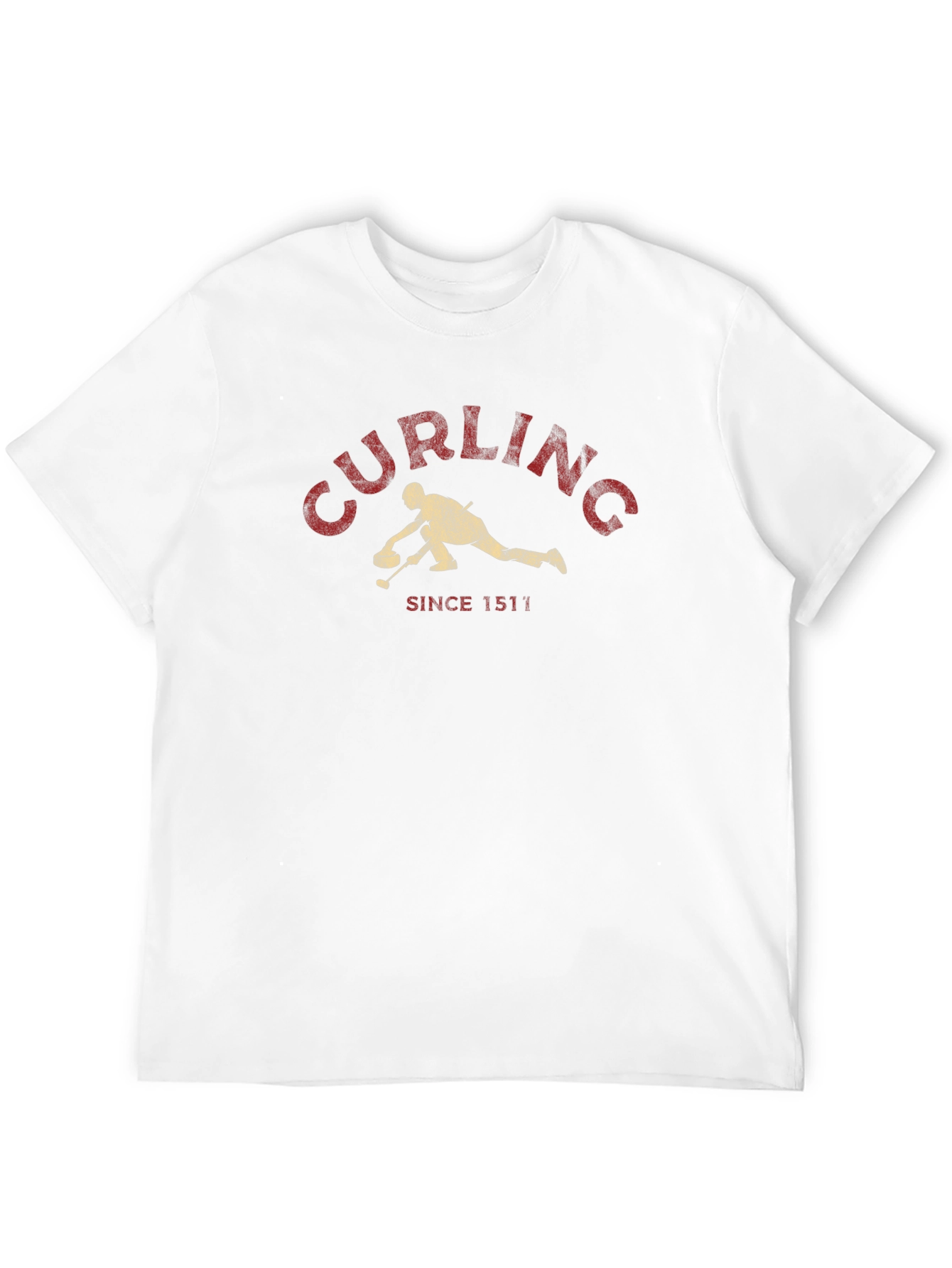 Black Curling Since 1511 Graphic T-Shirt view 12