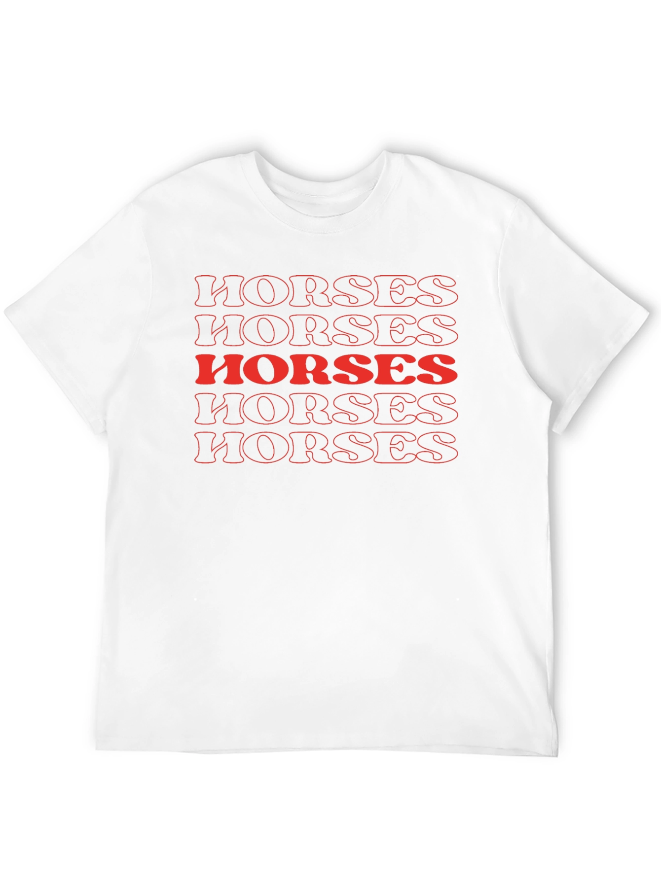 Black Retro Horses Graphic T-Shirt - Bold & Stylish view 12
