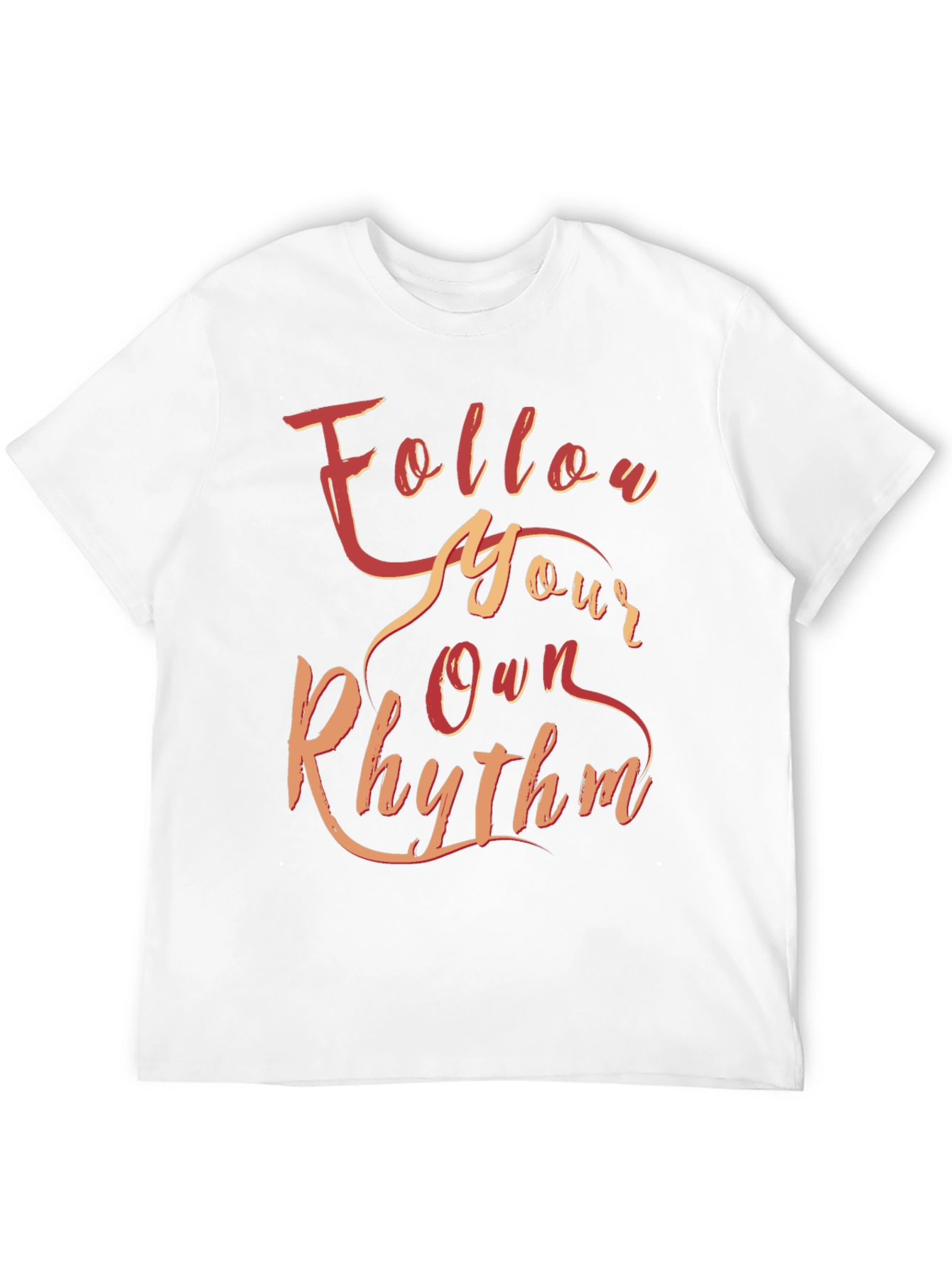 Black Follow Your Own Rhythm Graphic Tee view 12