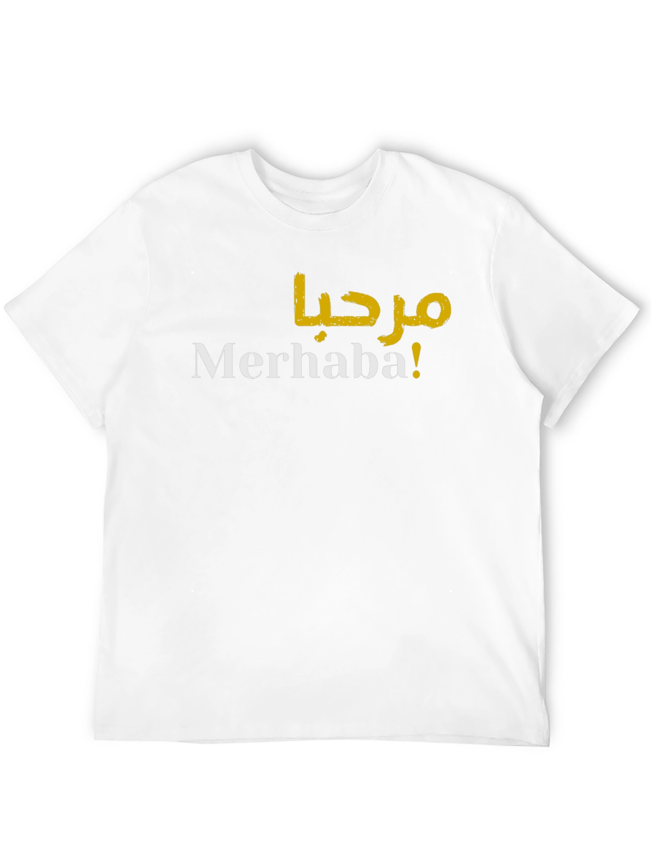 Black Merhaba! Graphic Tee - Stylish Unisex T-Shirt view 12