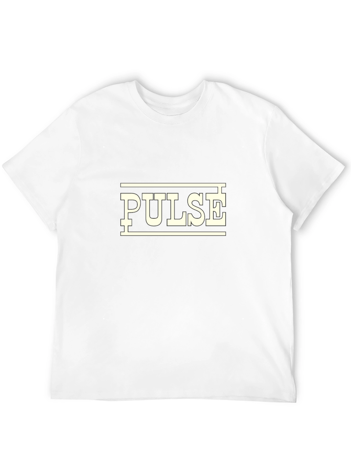 Black Pulse Graphic T-Shirt - Black Cotton Tee view 12