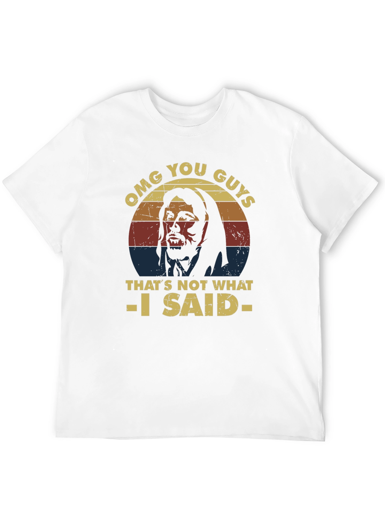 Black OMG You Guys T-Shirt - Funny Jesus Graphic Tee view 12