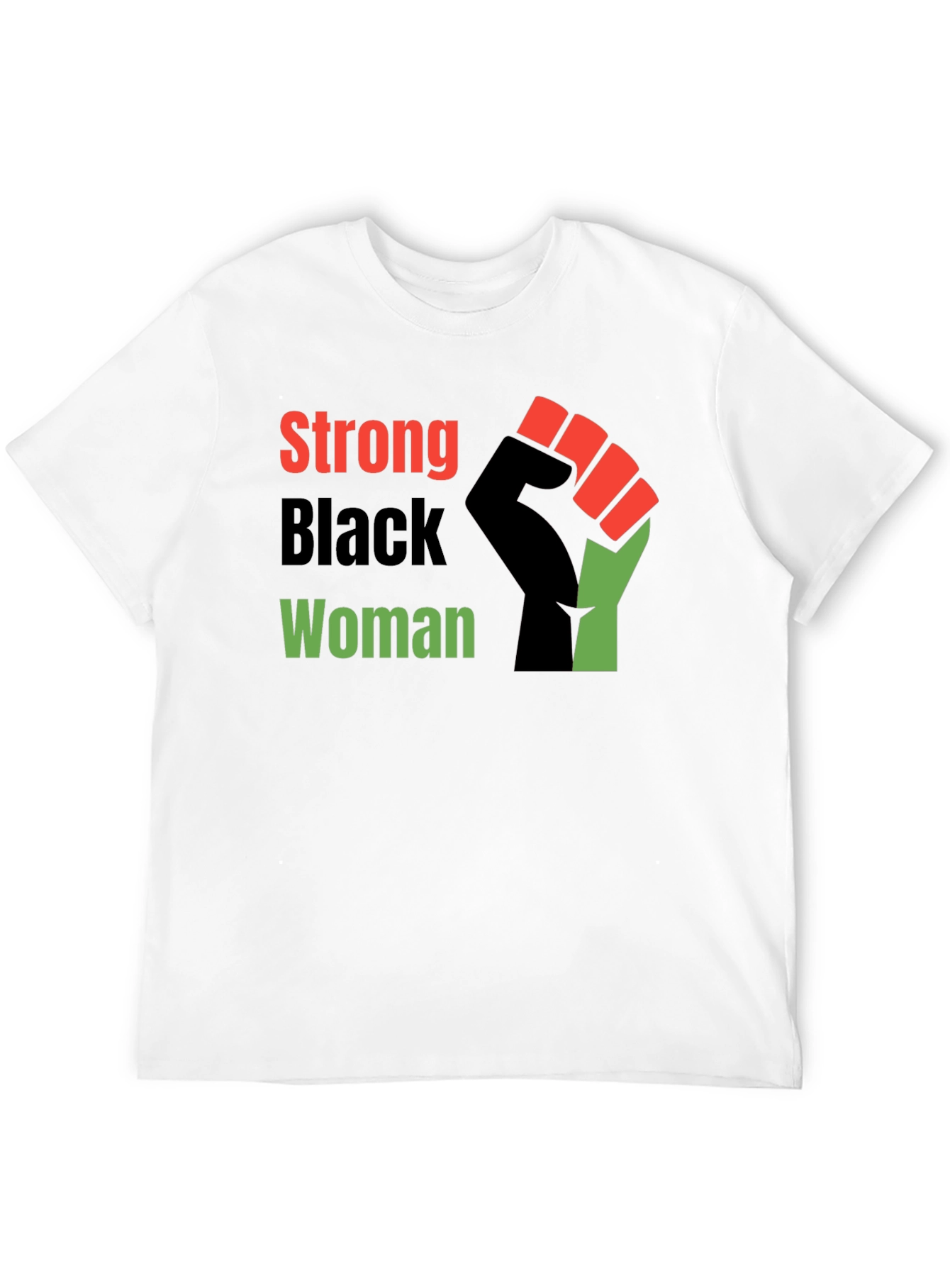 Black Strong Black Woman Graphic Tee - Empowering Design view 12
