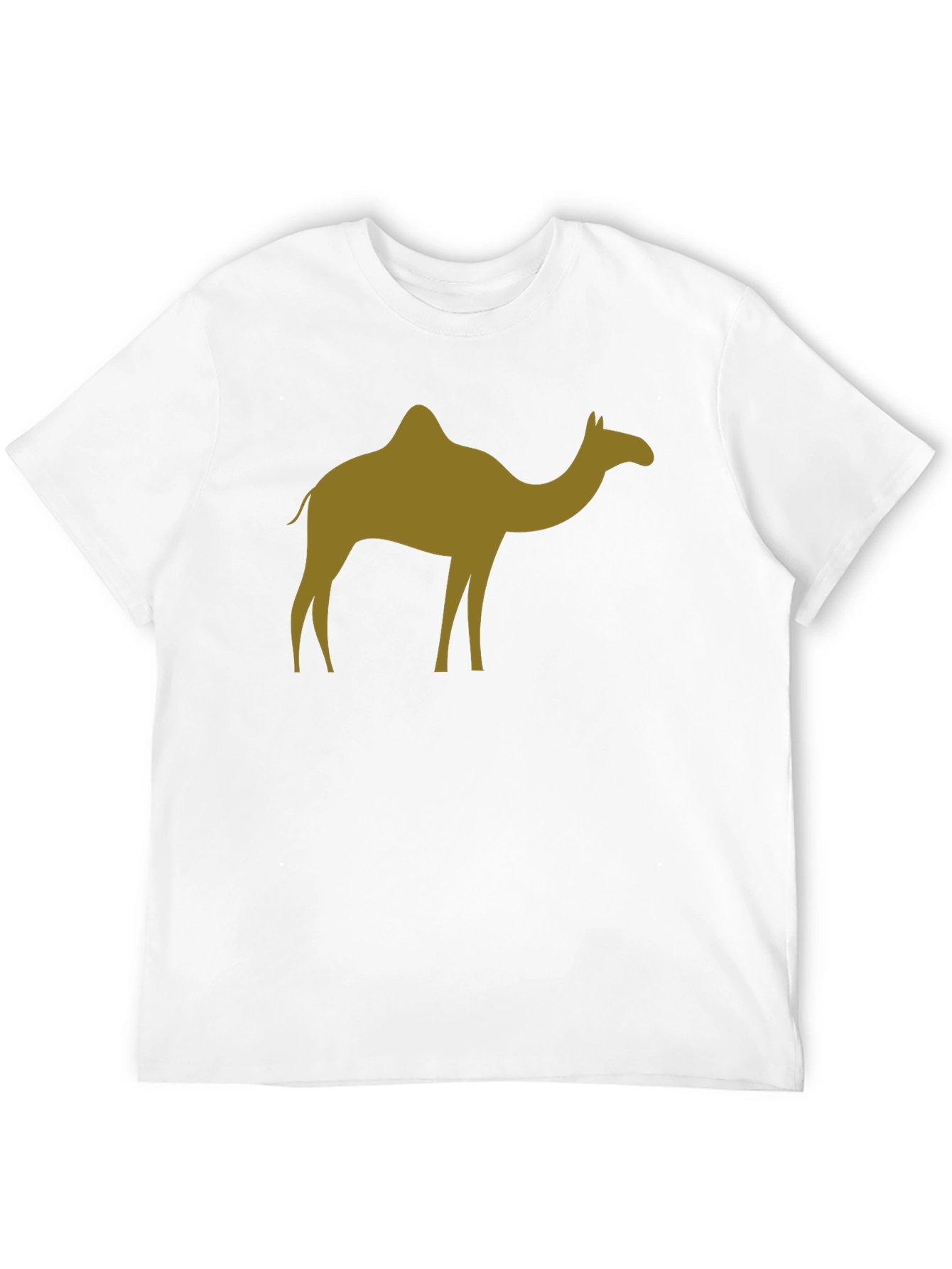 Black Camel Silhouette Black T-Shirt view 12