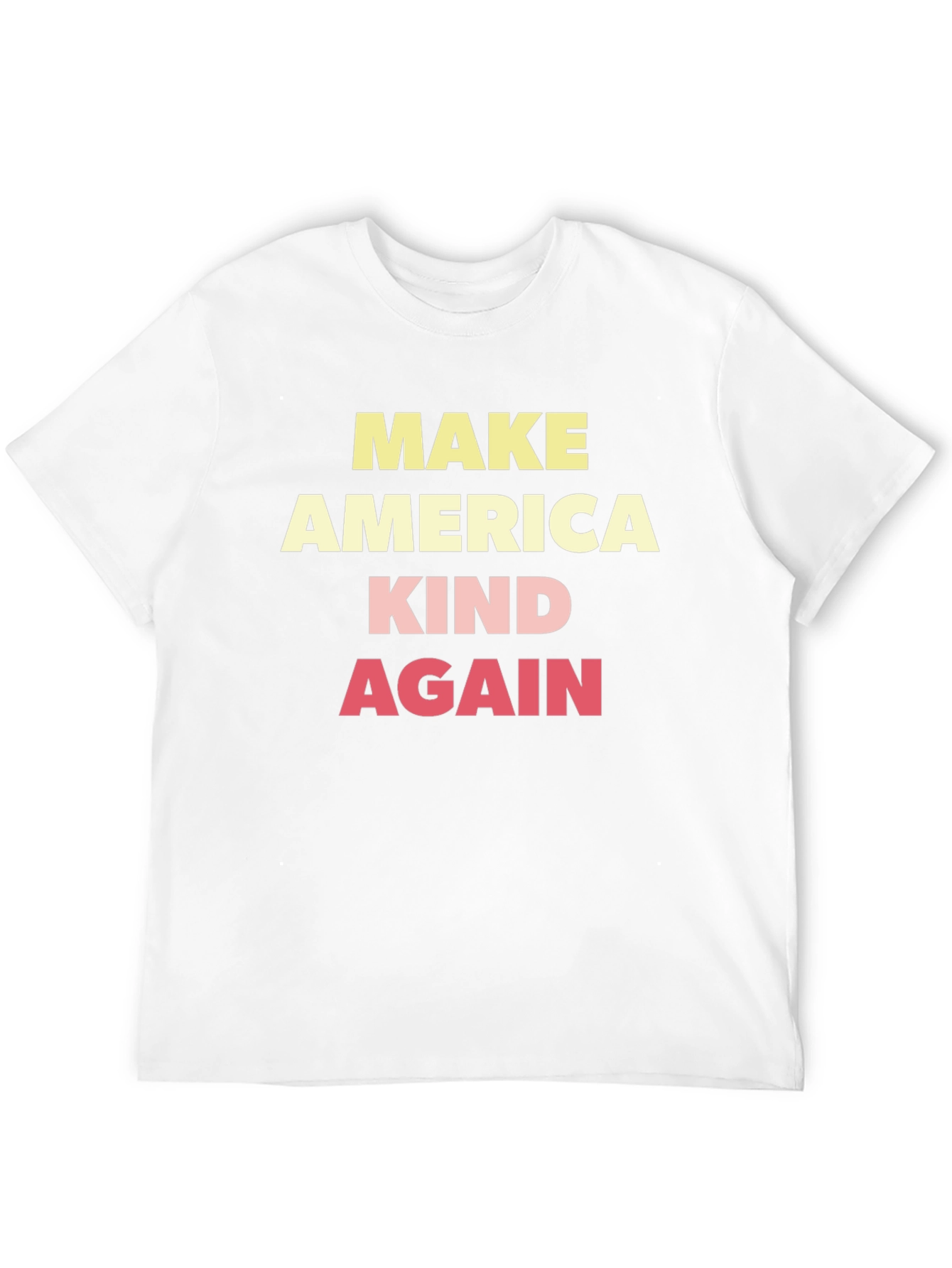 Black Make America Kind Again Graphic Tee - Black Cotton T-Shirt view 12