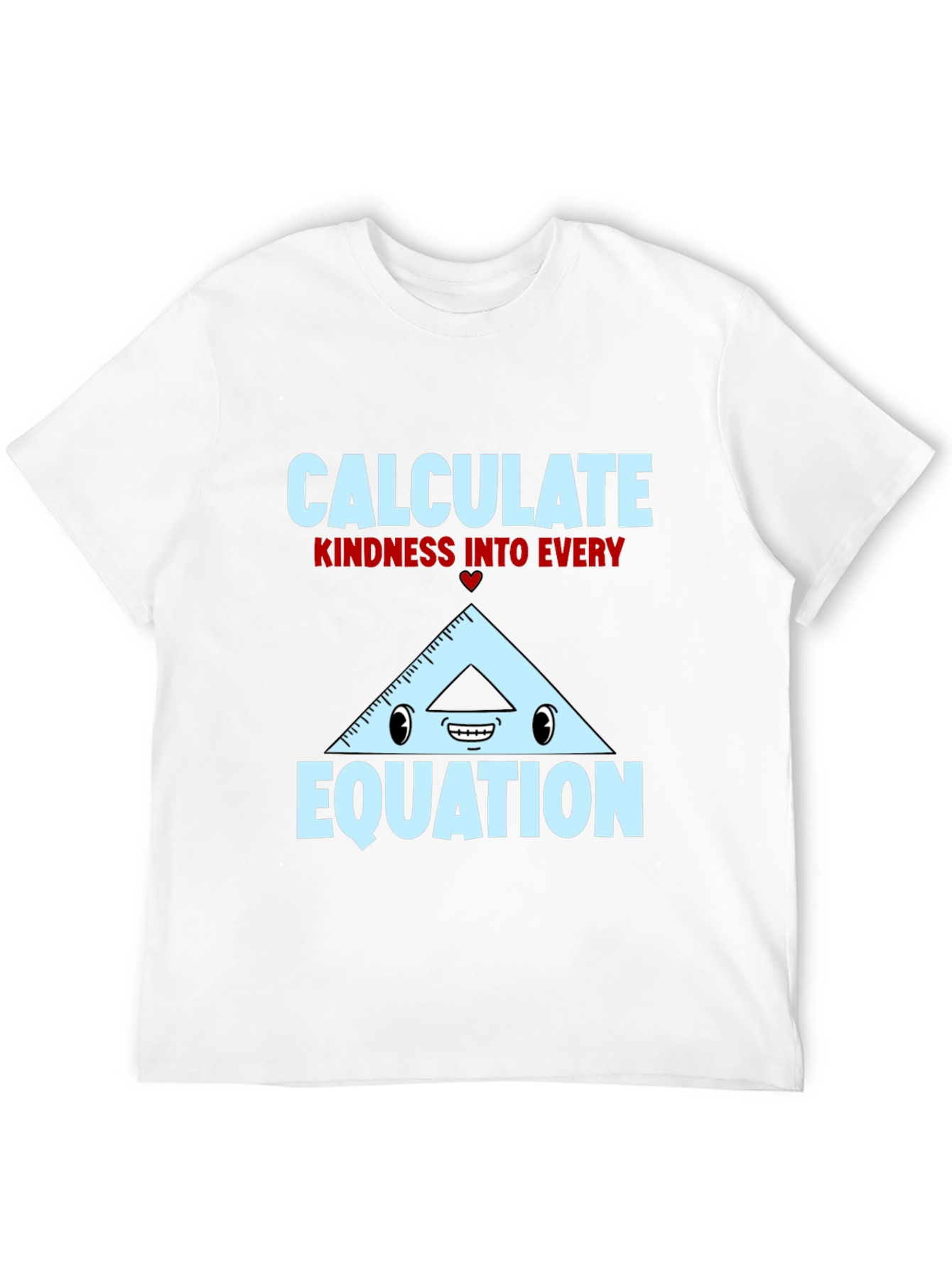 Black Calculate Kindness T-Shirt - Math Humor Tee view 12