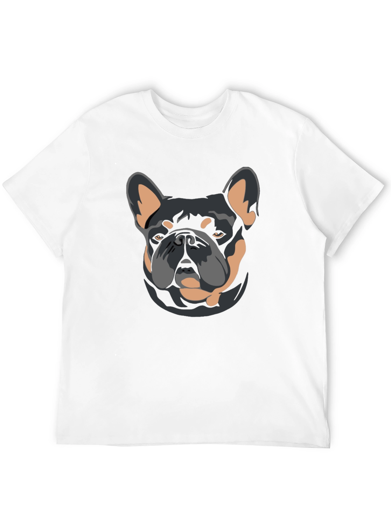 Black Black Dog Graphic T-Shirt - French Bulldog Design view 12