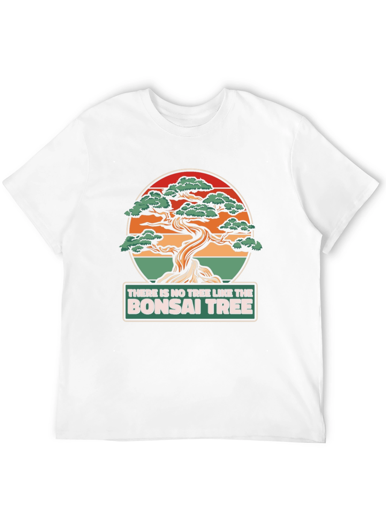 Black Bonsai Tree Graphic T-Shirt - Unique Design view 12