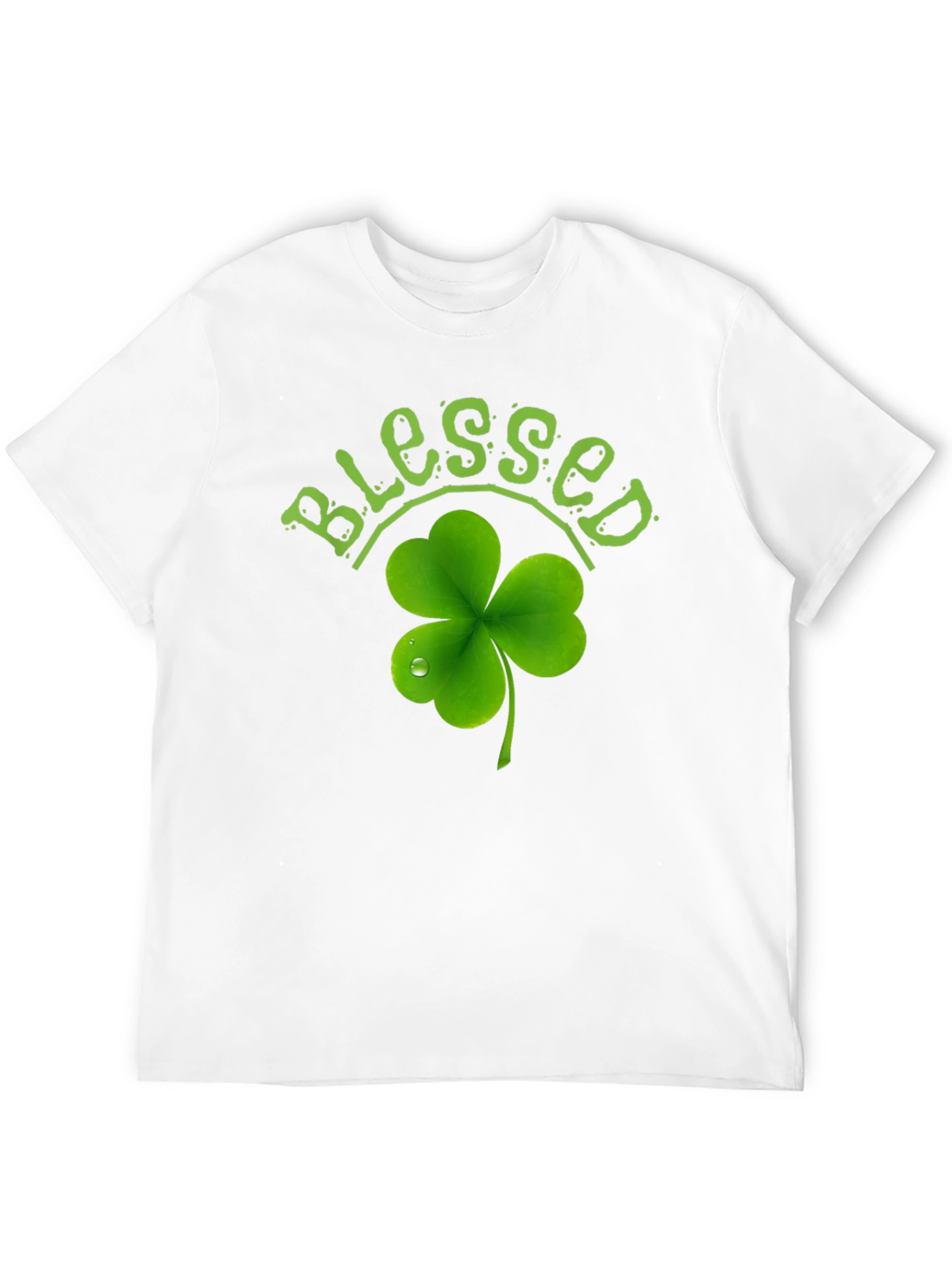 Blessed Shamrock T-Shirt - St. Patrick's Day Tee - 12