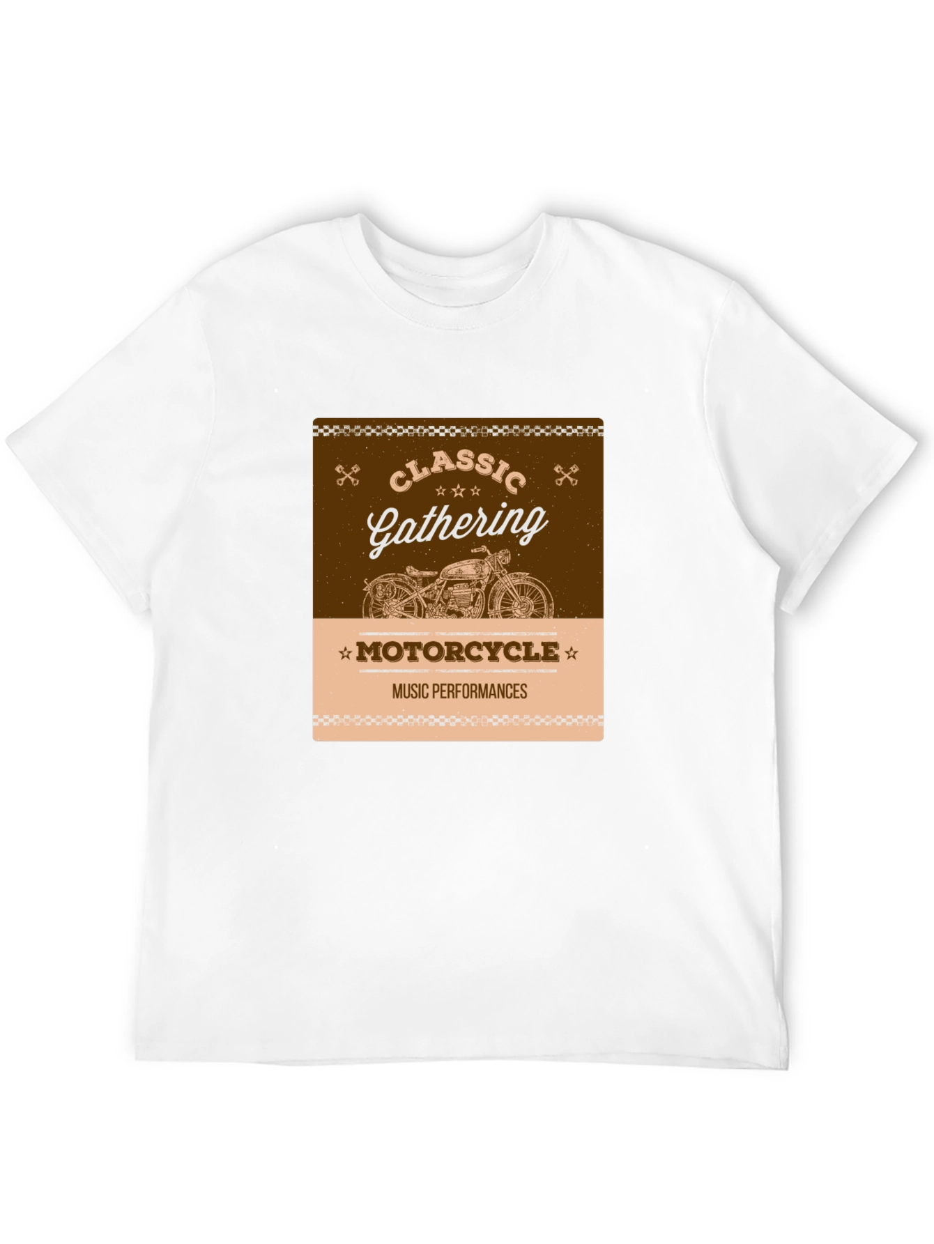 Black Classic Motorcycle Gathering Black T-Shirt view 12