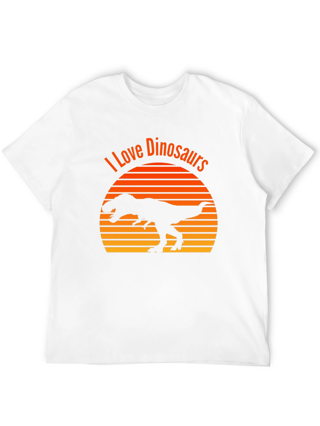 Black I Love Dinosaurs Graphic Tee view 12