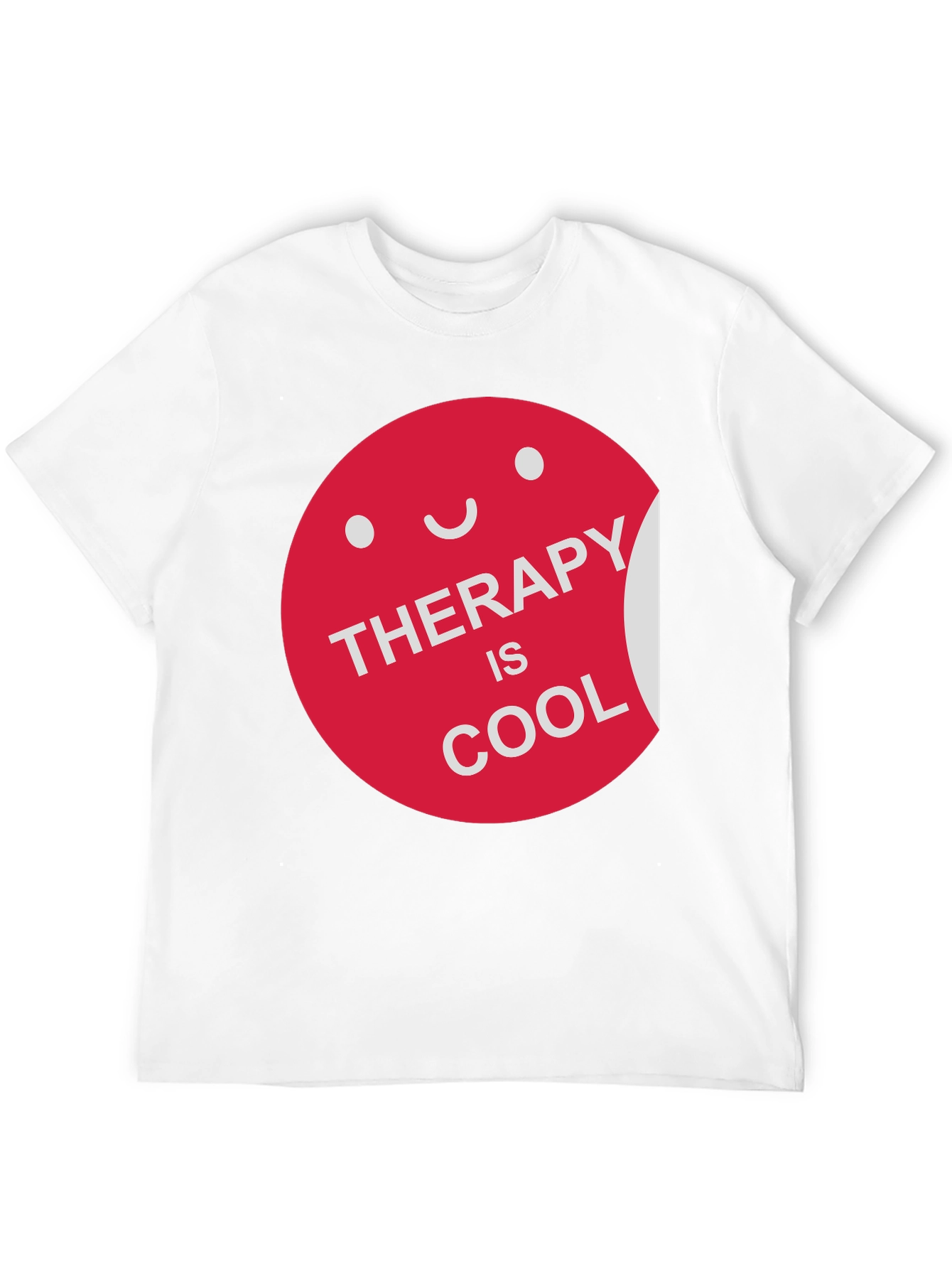 Black Therapy is Cool Graphic Tee -  Comfortable Cotton T-Shirt view 12