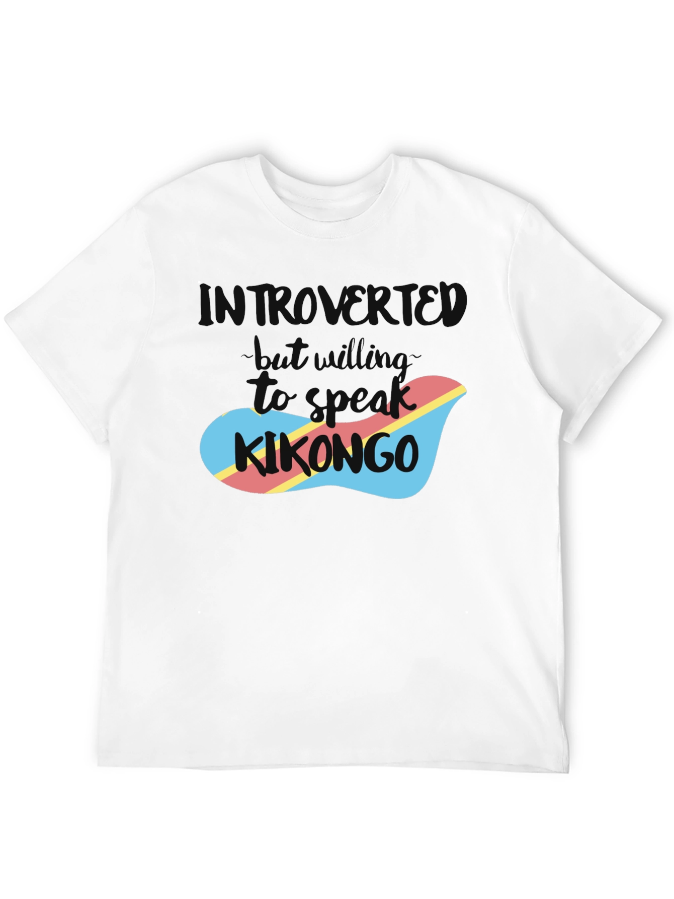 Black Introvert Kikongo T-Shirt view 12