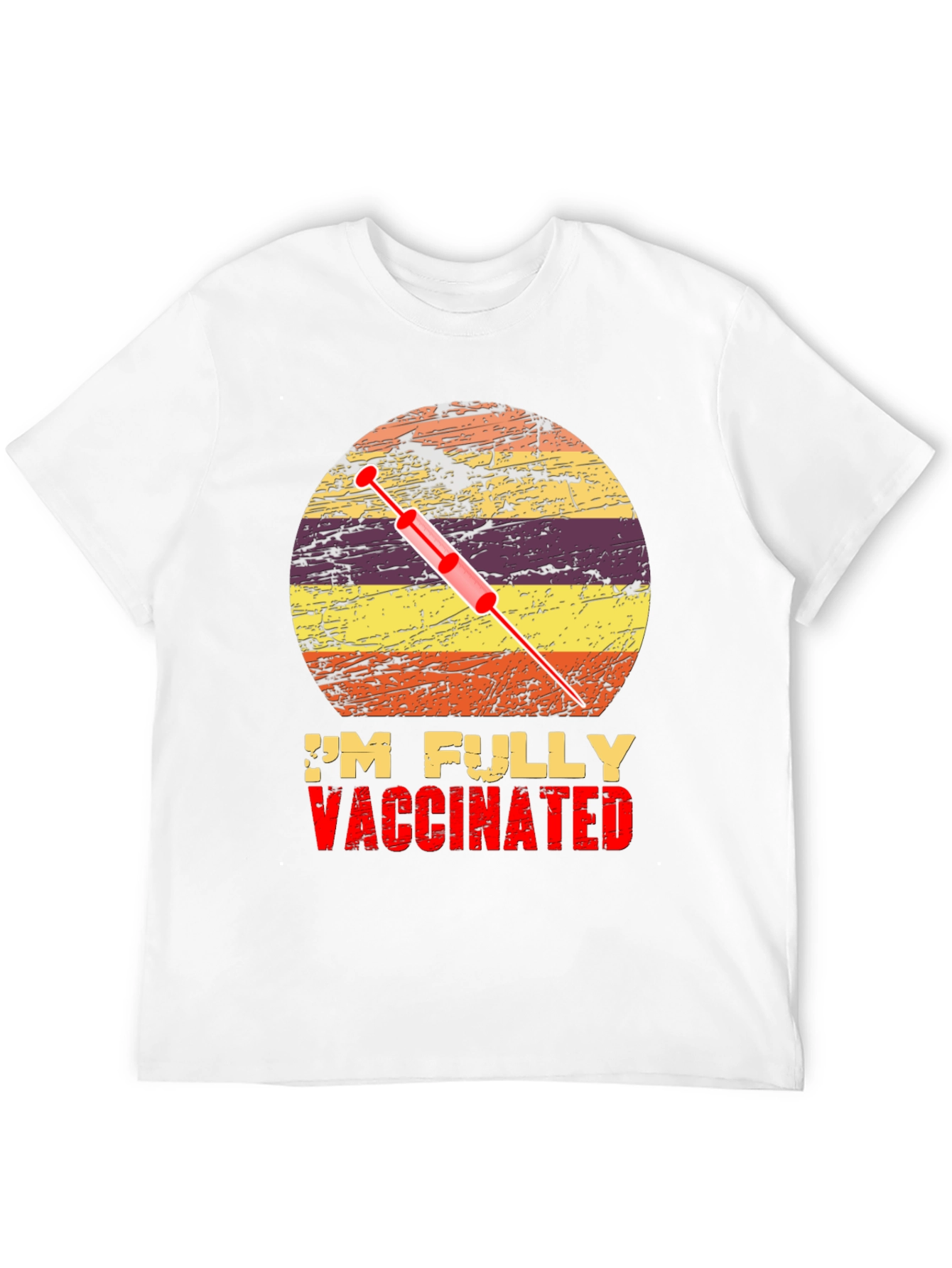 Black Fully Vaccinated Graphic Tee view 12