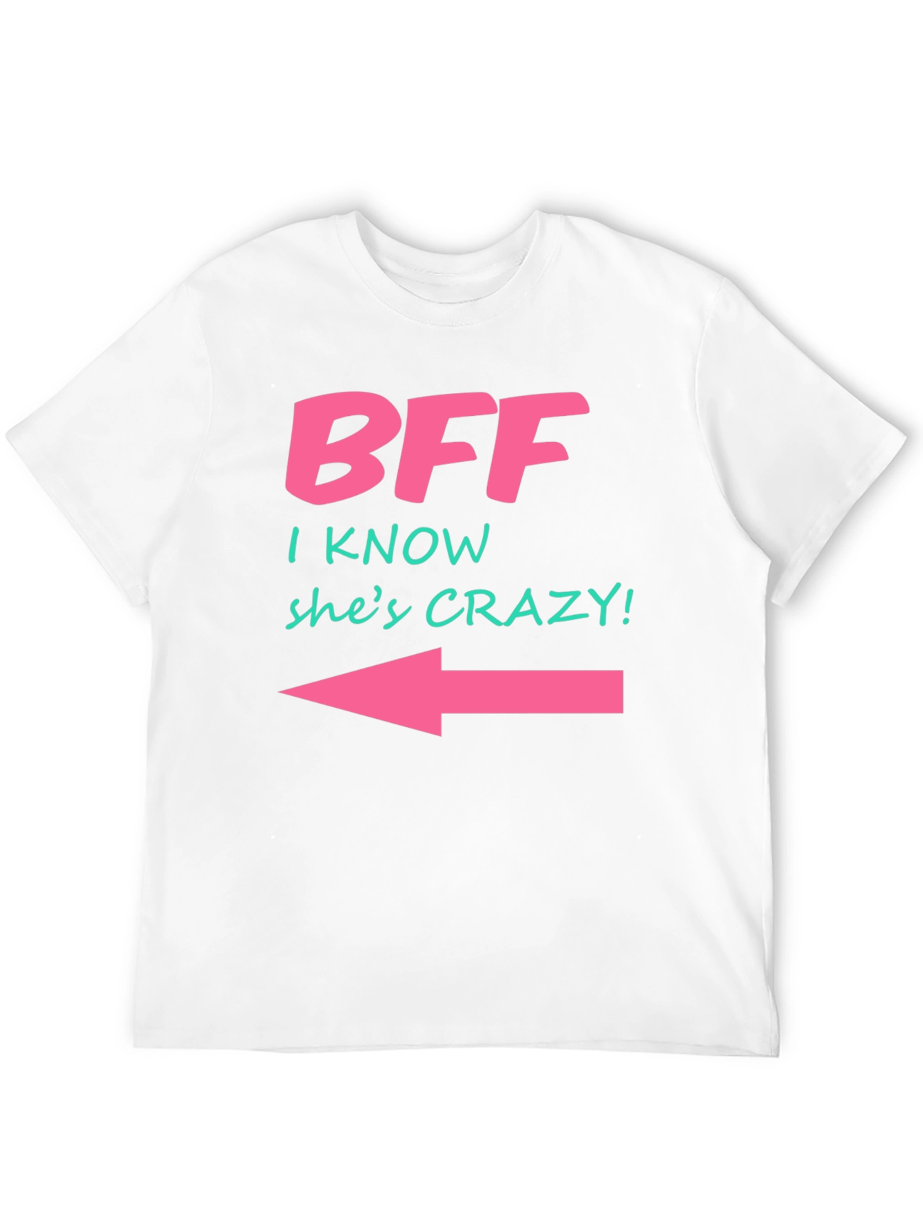 Black BFF Crazy Arrow T-Shirt view 12