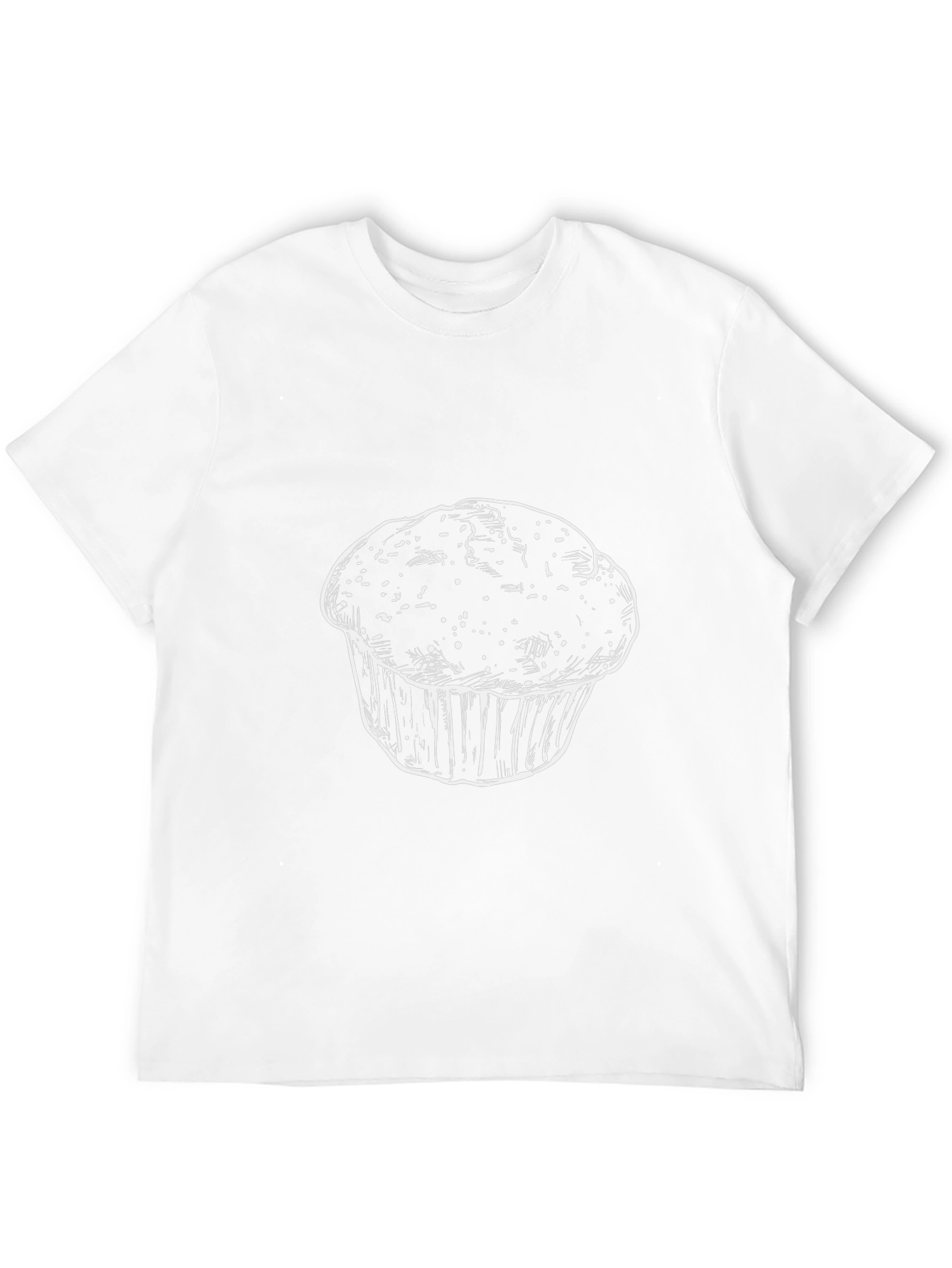Black Muffin Graphic T-Shirt view 12