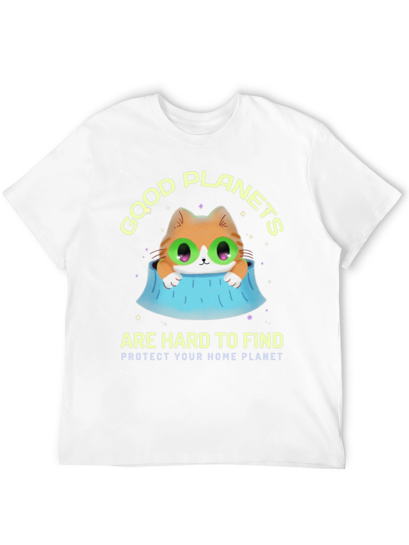 Black Good Planets Are Hard To Find T-Shirt view 12