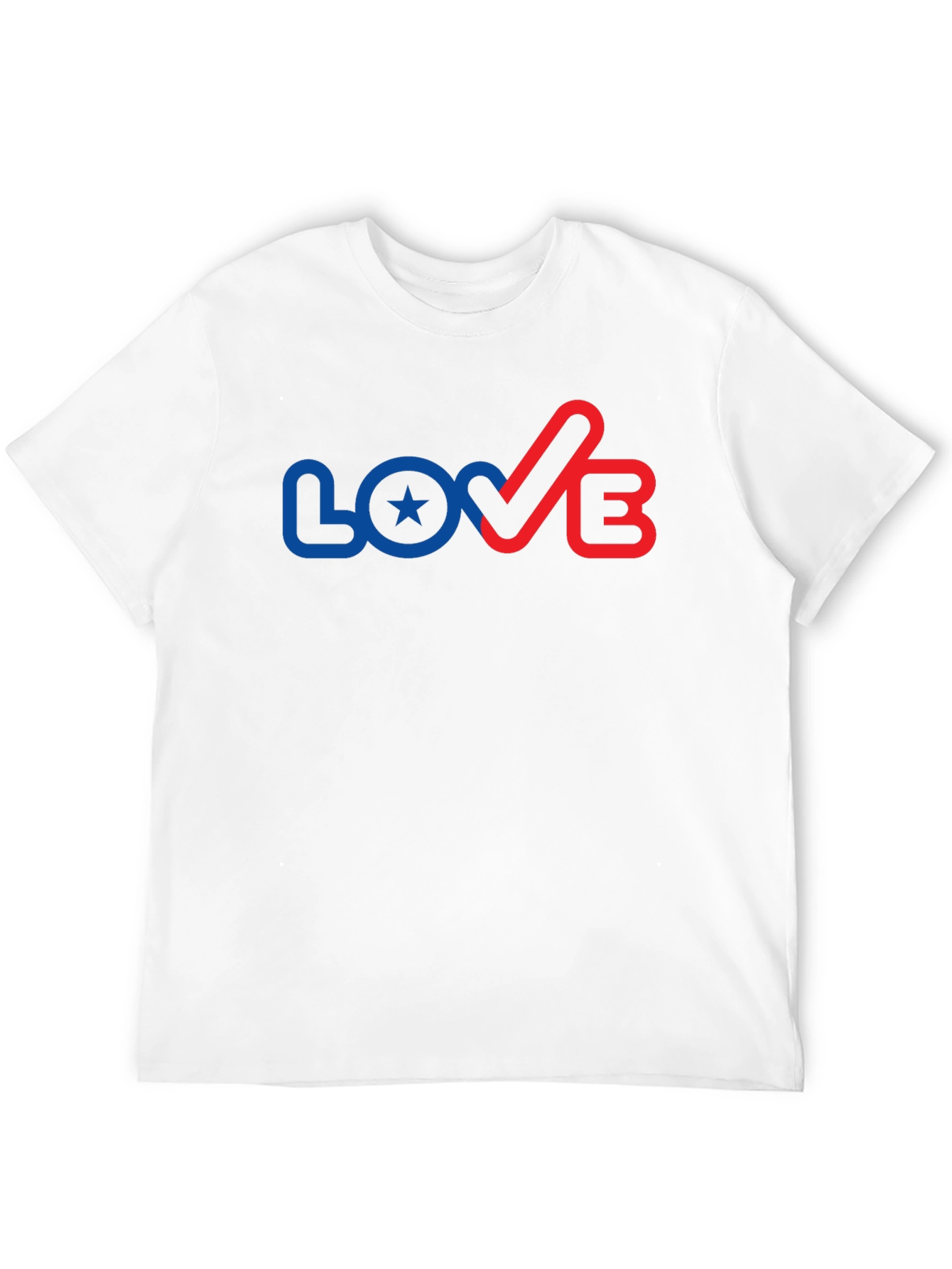 Black Patriotic Love T-Shirt view 12