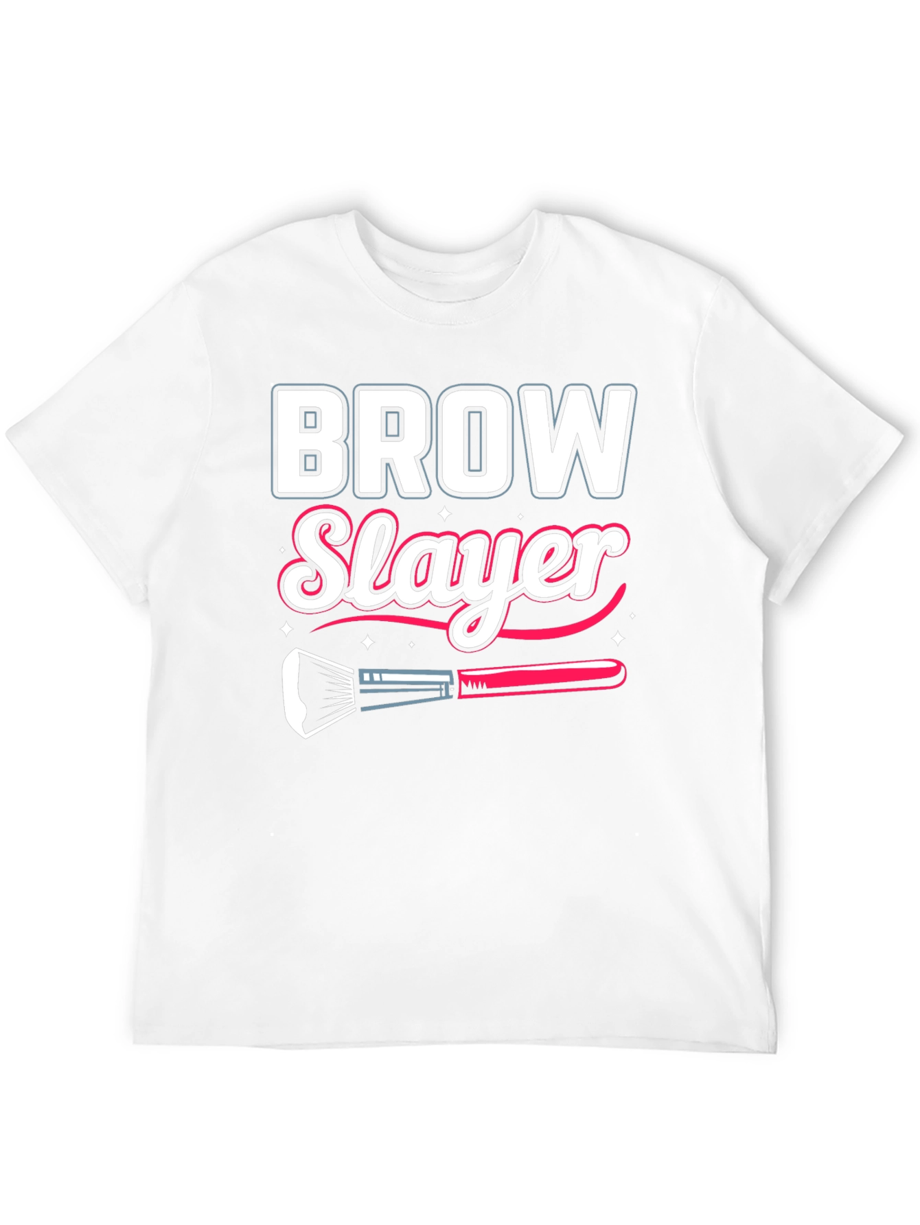 Black Brow Slayer T-Shirt - Makeup Artist Gift view 12