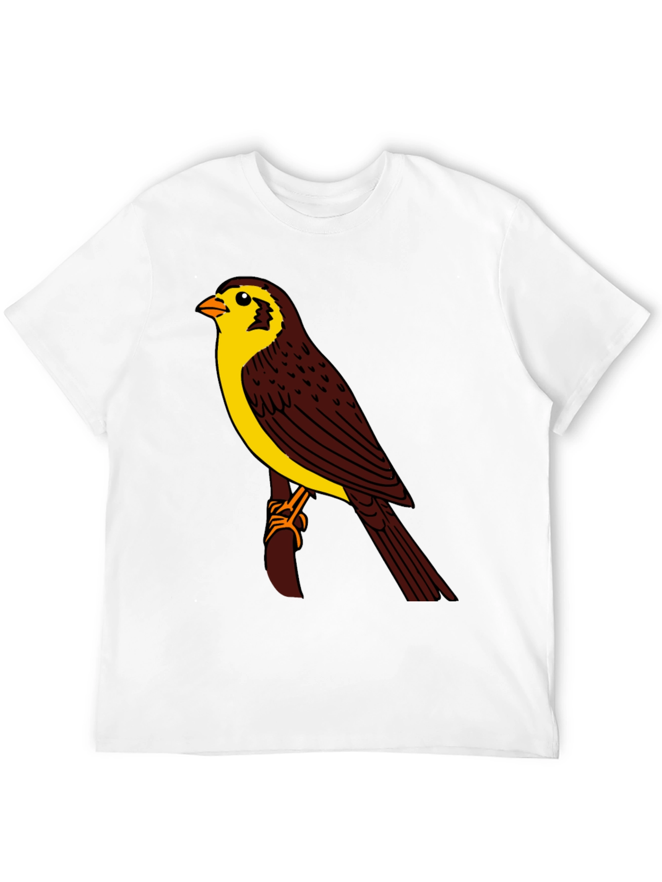 Black Bird Graphic T-Shirt - Black Crew Neck view 12