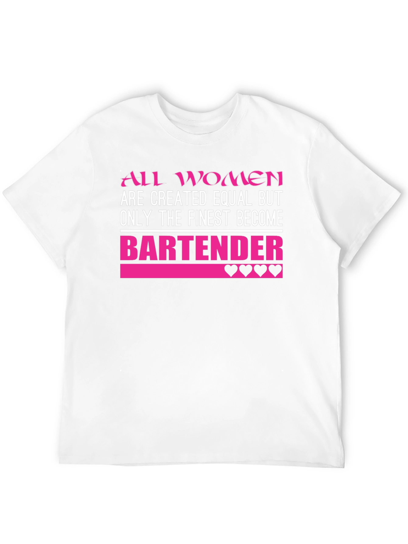 Black Finest Bartender Women's T-Shirt view 12