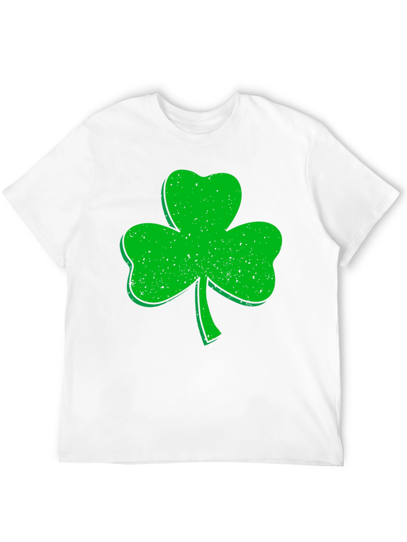 Black Shamrock Graphic Tee - St. Patrick's Day Apparel view 12