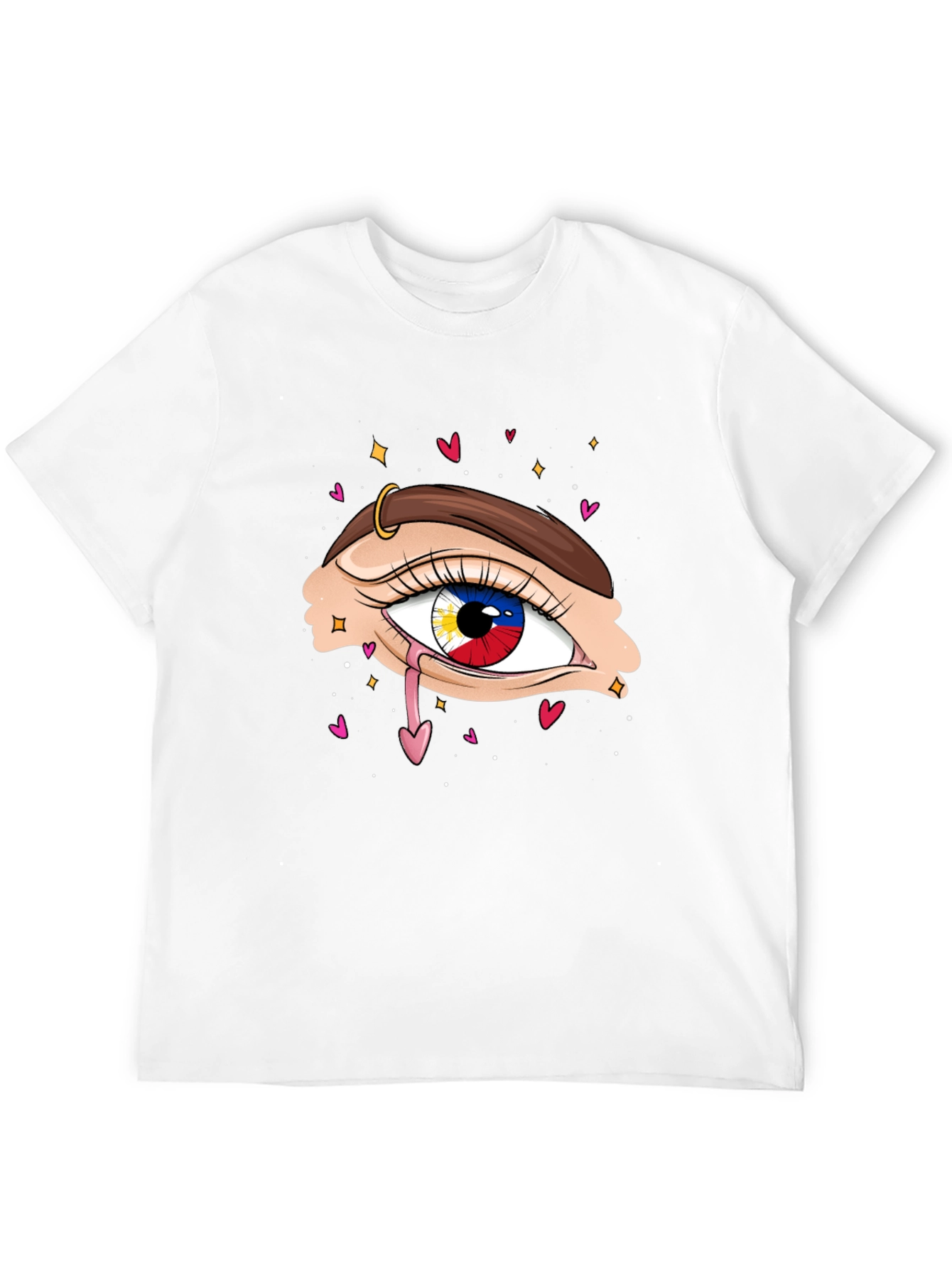 Eye Graphic Tee - Unique Design - 12
