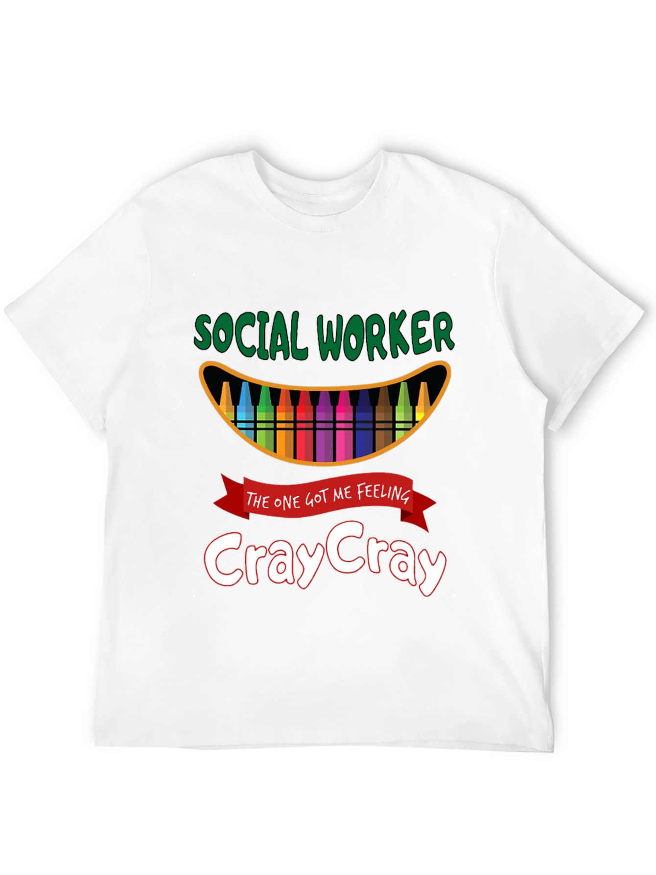 Black Social Worker CrayCray T-Shirt view 12