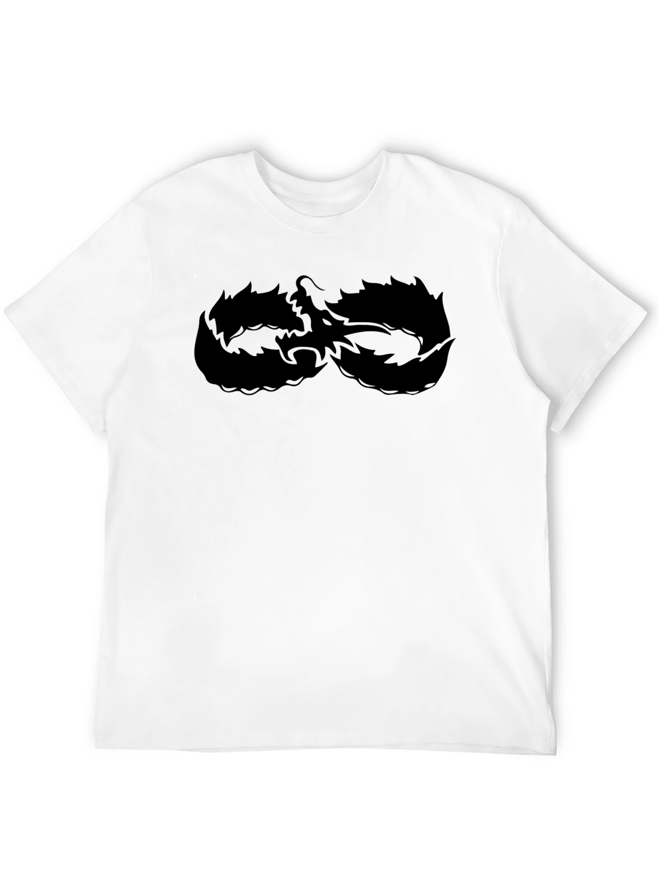 Black Bold Black Dragon Infinity T-Shirt view 12