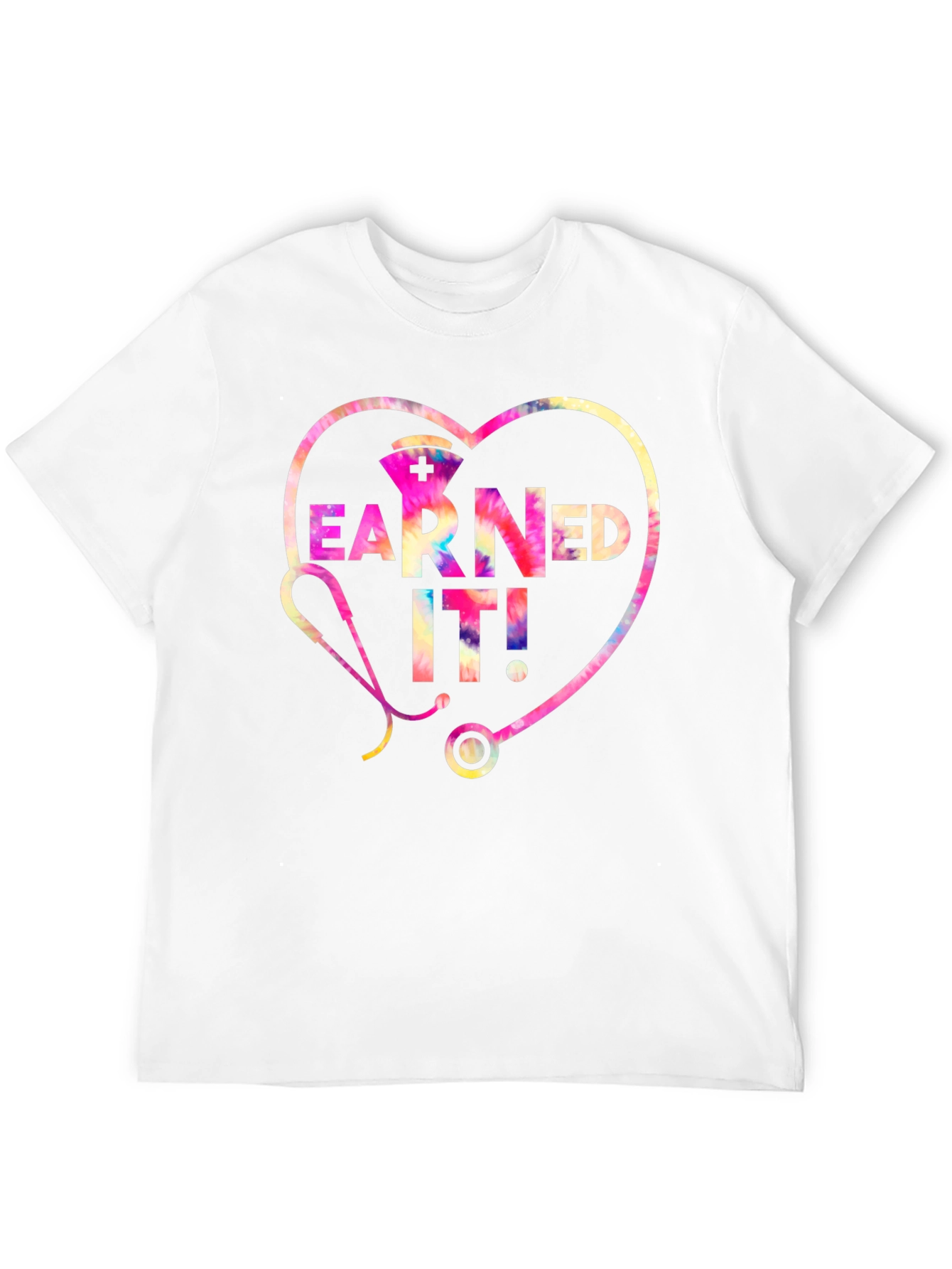 Black Earned It! Nurse T-Shirt view 12