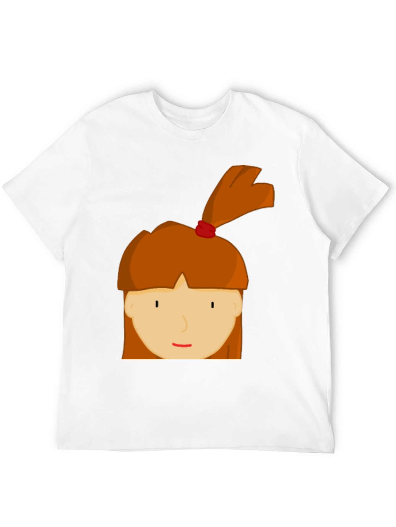 Black Cartoon Girl Graphic Tee - Fun & Casual Style view 12