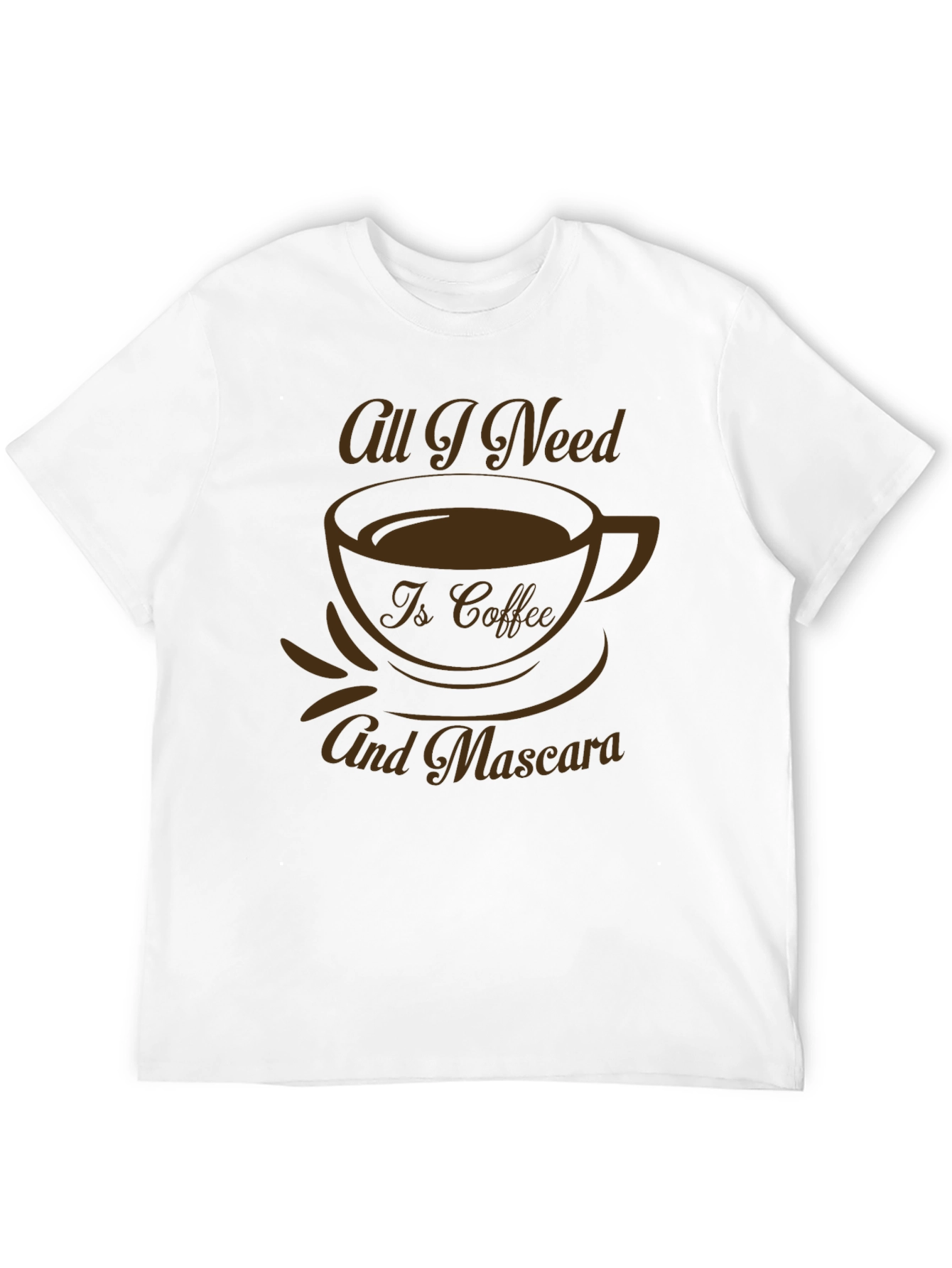 Black Coffee & Mascara Graphic Tee - Black view 12
