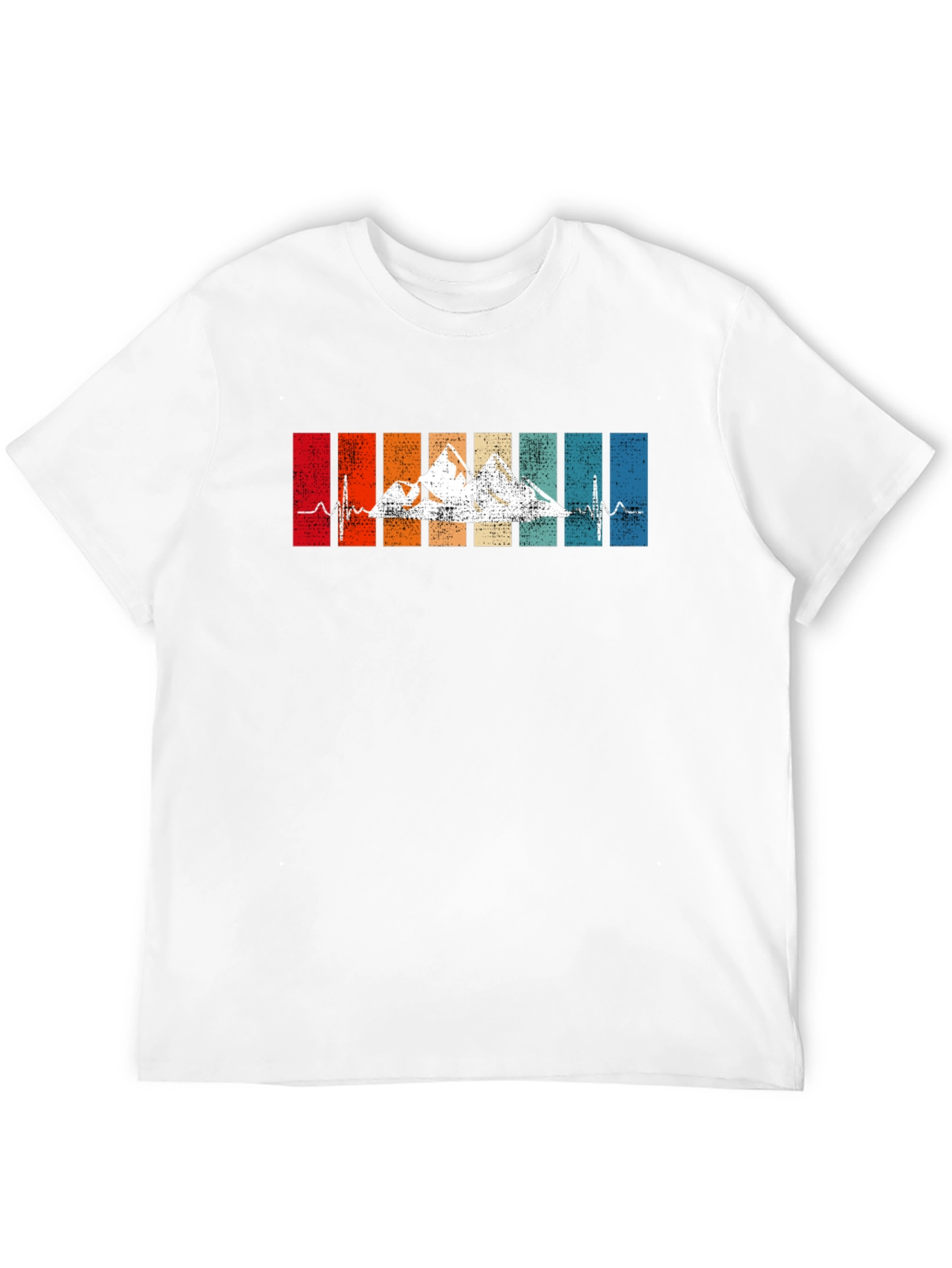 Black Mountain Heartbeat T-Shirt - Adventure Awaits view 12