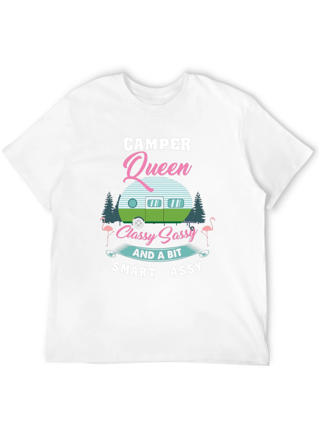 Camper Queen T-Shirt - Classy Sassy & a Bit Smart Assy - 12