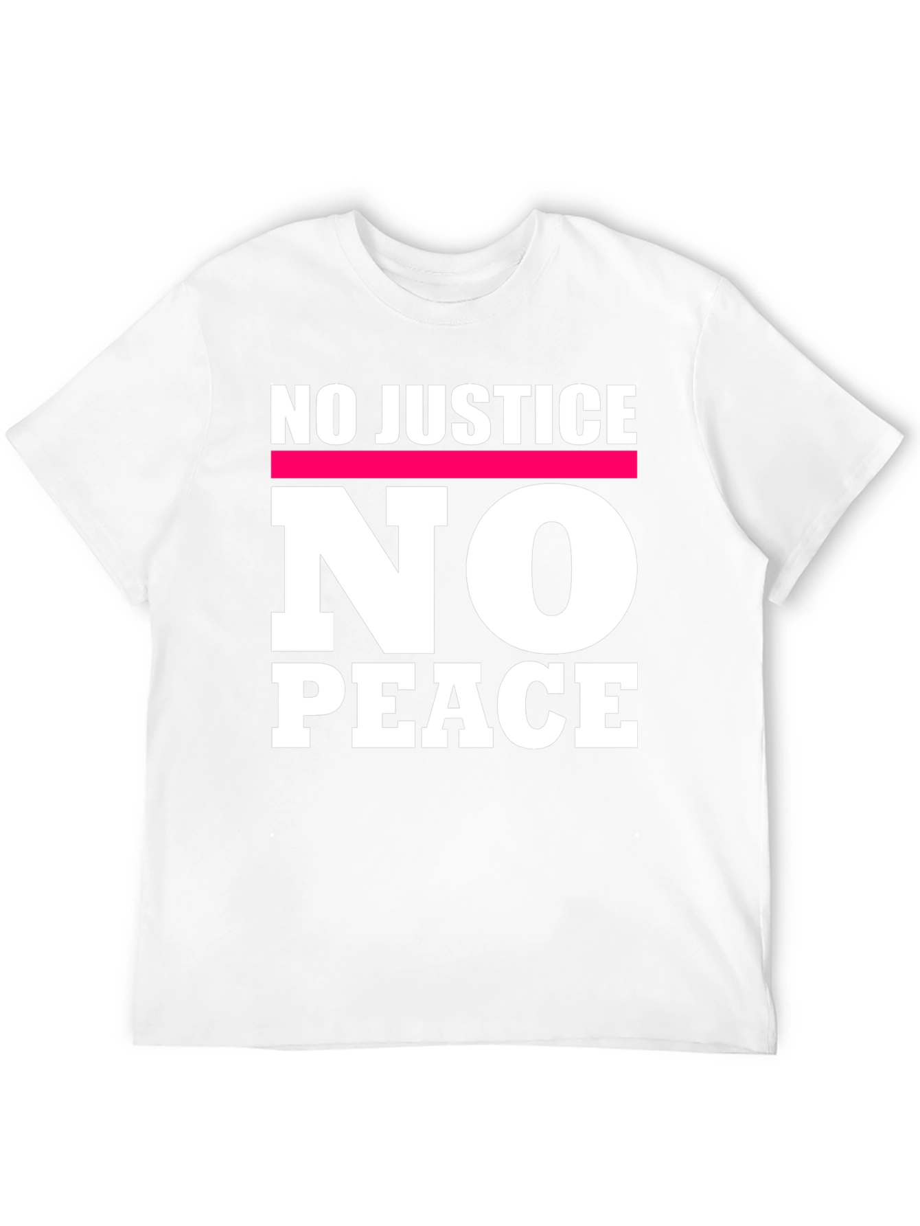 Black No Justice No Peace Graphic Tee view 12