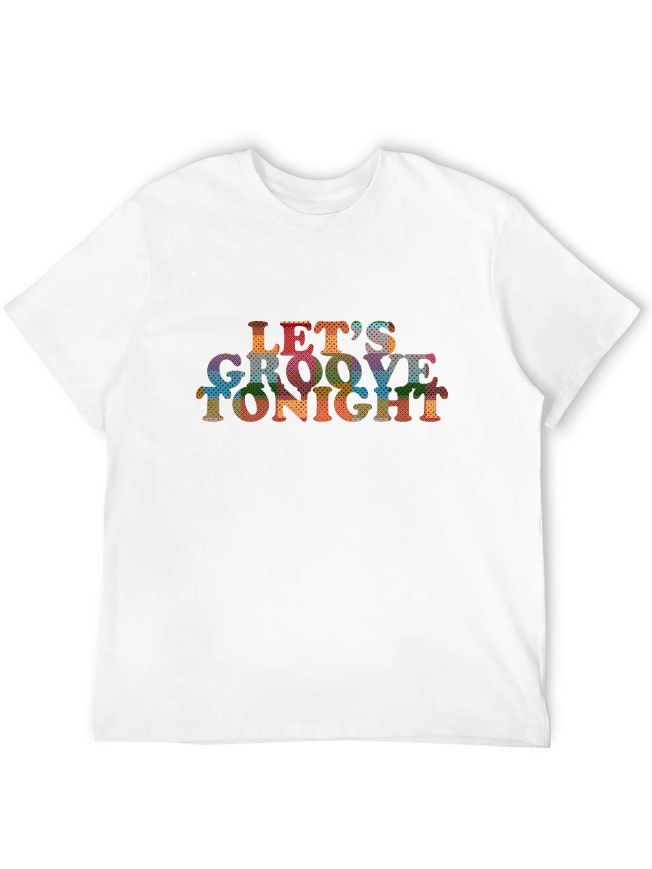Black Let's Groove Tonight Graphic Tee view 12