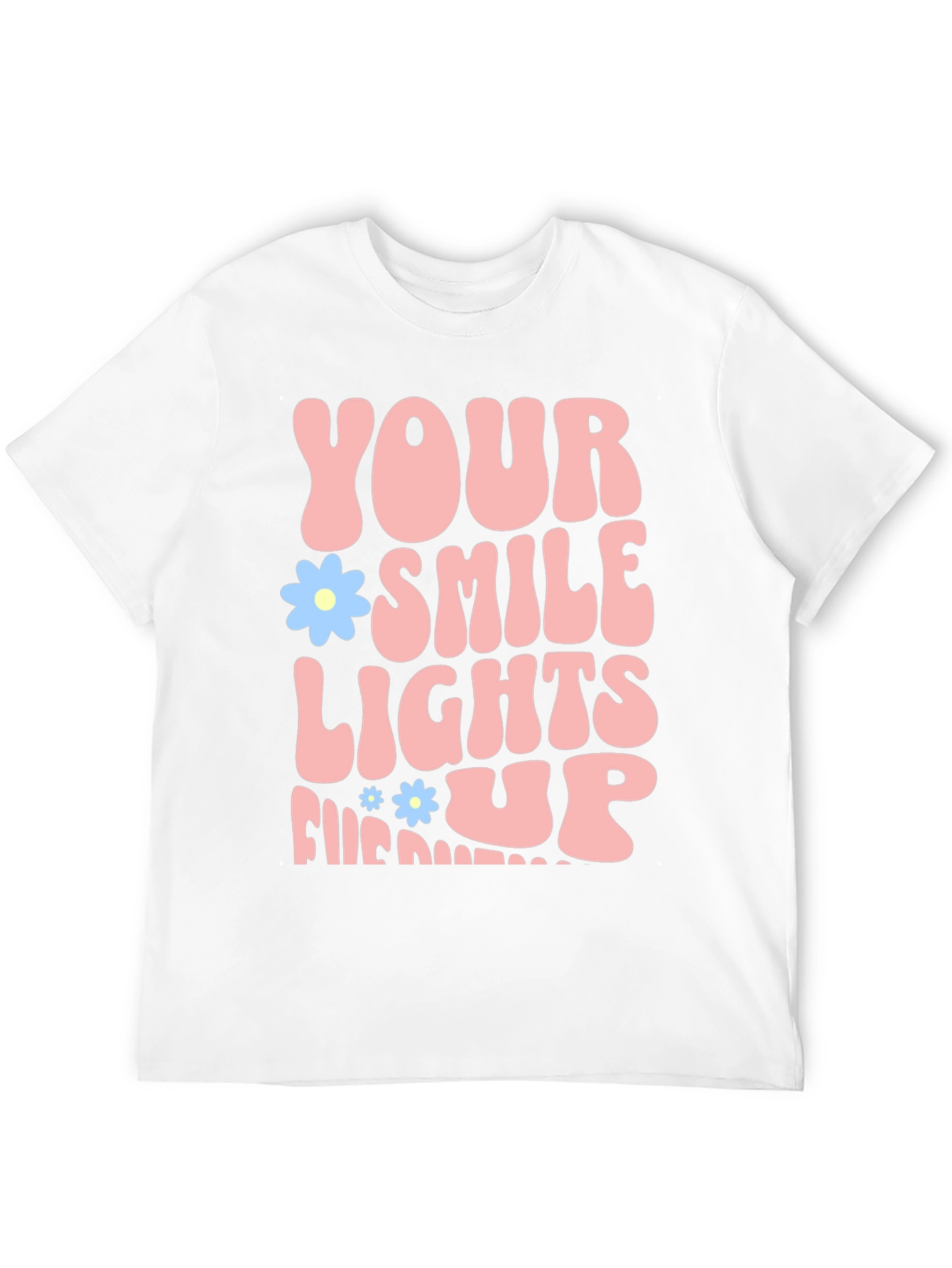 Black Your Smile Lights Up Graphic Tee view 12