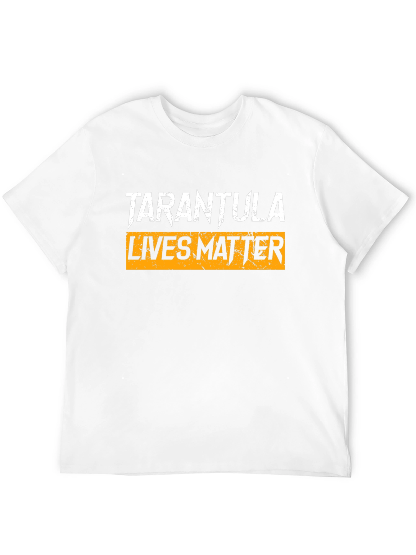 Black Tarantula Lives Matter Graphic Tee - Black Cotton T-Shirt view 12