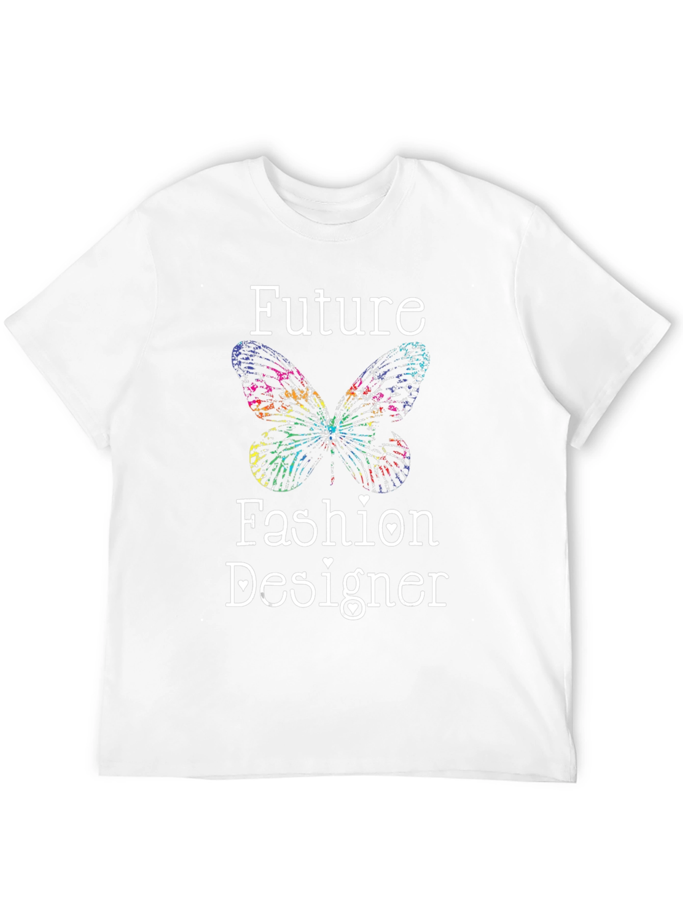 Black Future Fashion Designer Butterfly Graphic Tee view 12