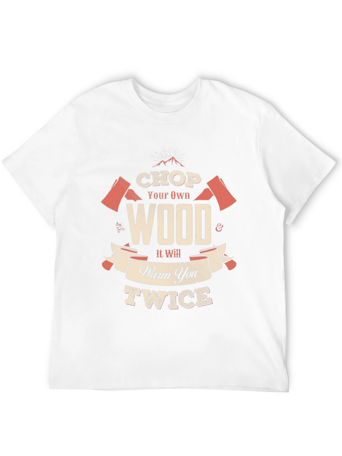 Black Chop Your Own Wood Black T-Shirt view 12