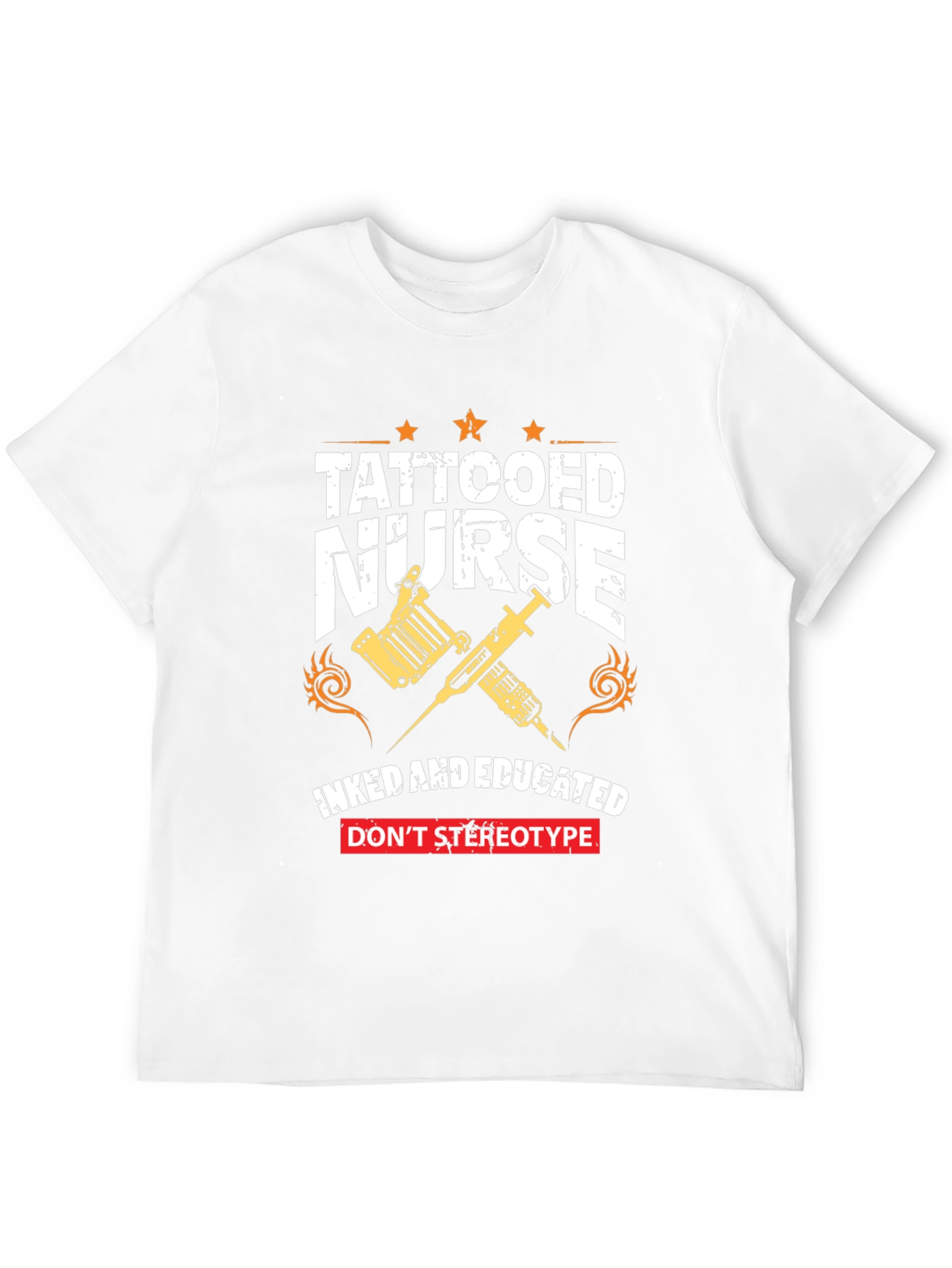 Tattooed Nurse Graphic Tee - 12