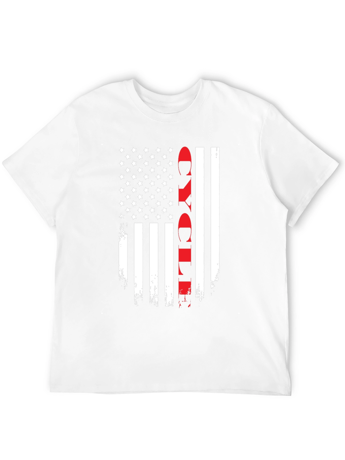 Black Distressed Flag Firefighter T-Shirt view 12