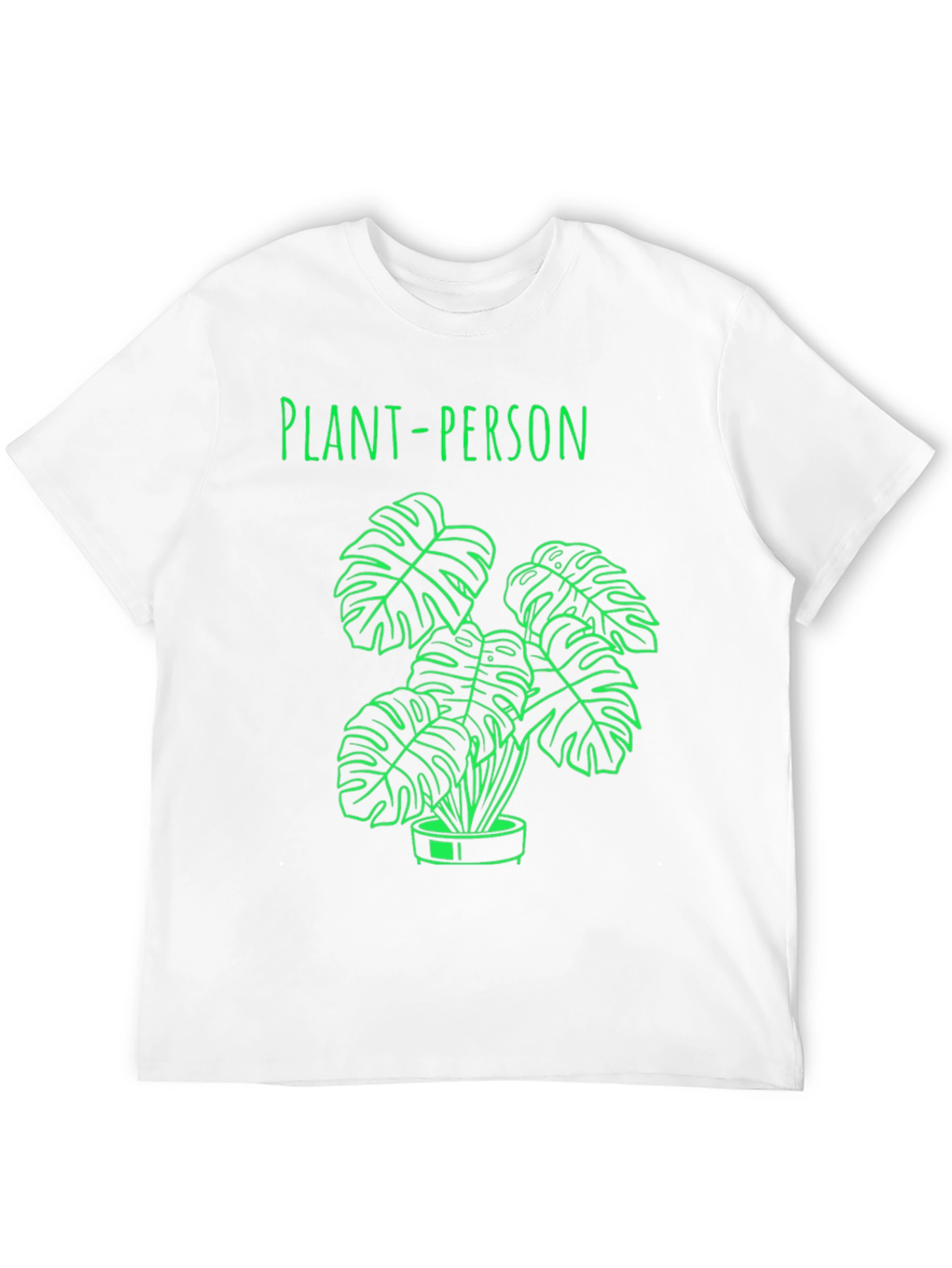 Black Plant-Person Graphic Tee view 12