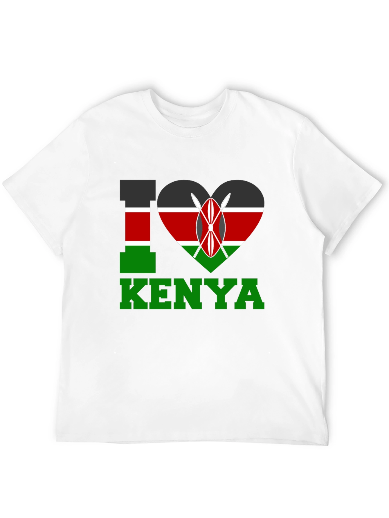 I Love Kenya T-Shirt - National Pride - 12