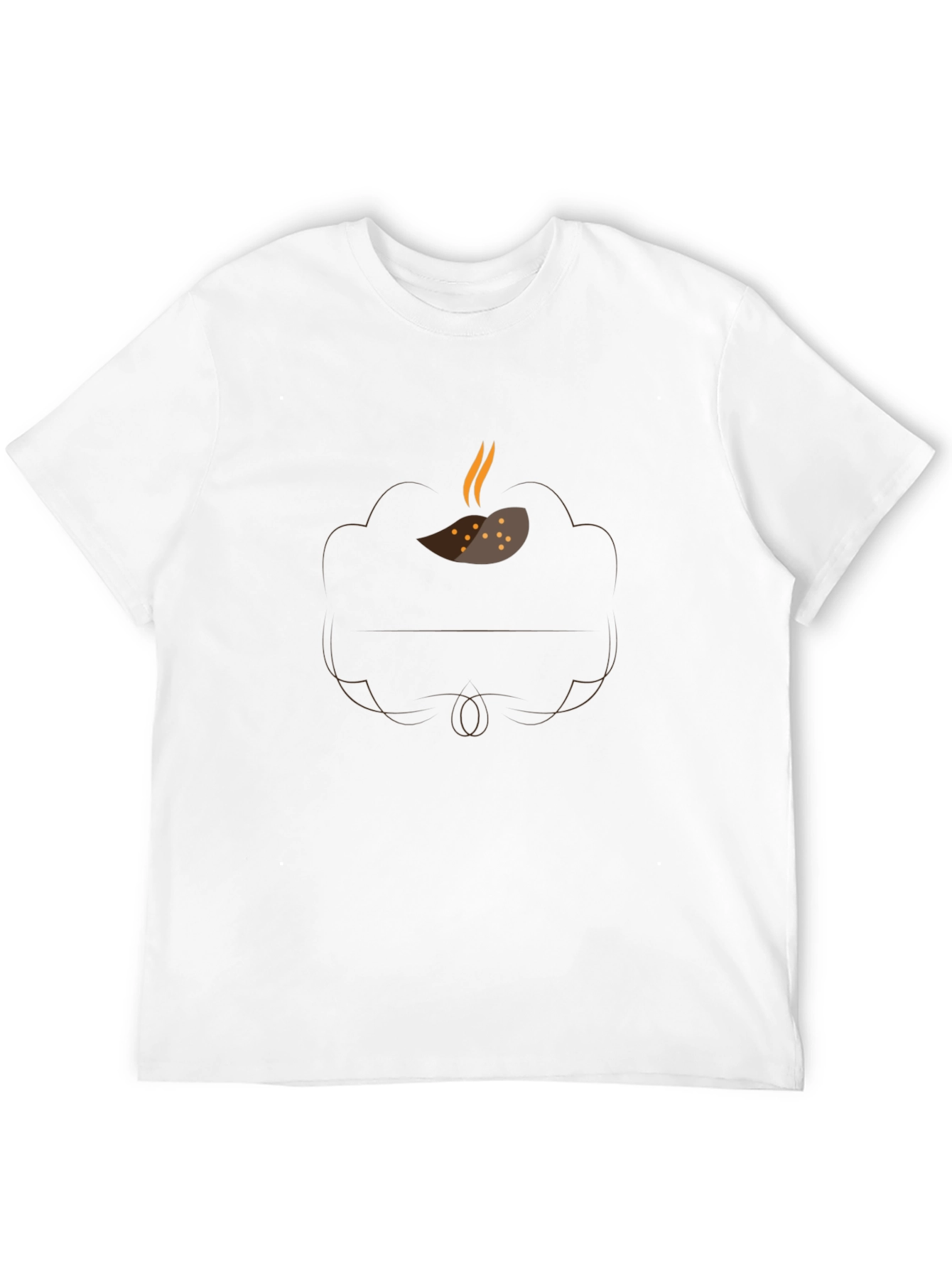 Black Modern Graphic Tee - Abstract Art Design view 12