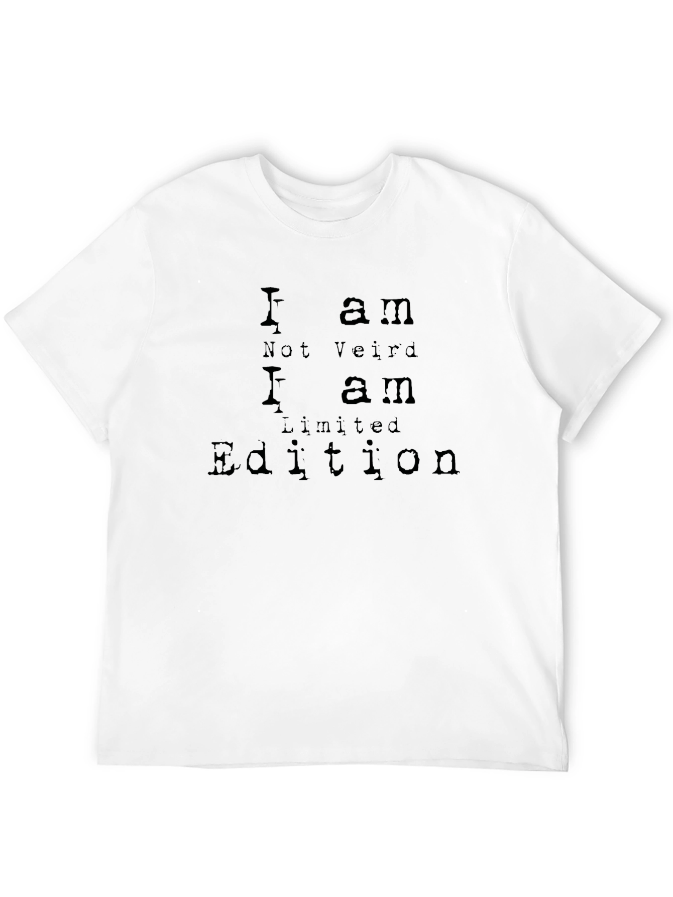 Black I am Limited Edition Black Graphic T-Shirt view 12