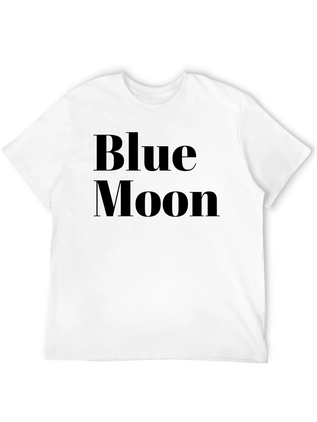 Black Blue Moon Graphic Tee - Classic Comfort view 12