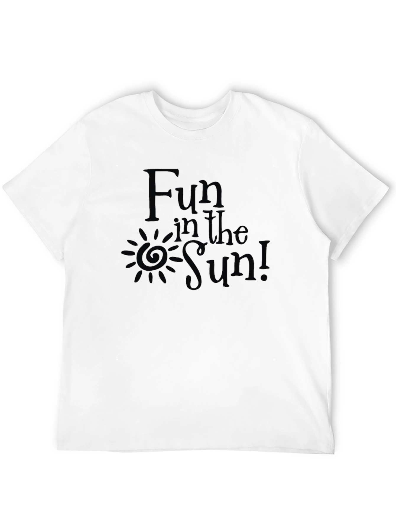 Black Fun in the Sun! Graphic T-Shirt view 12