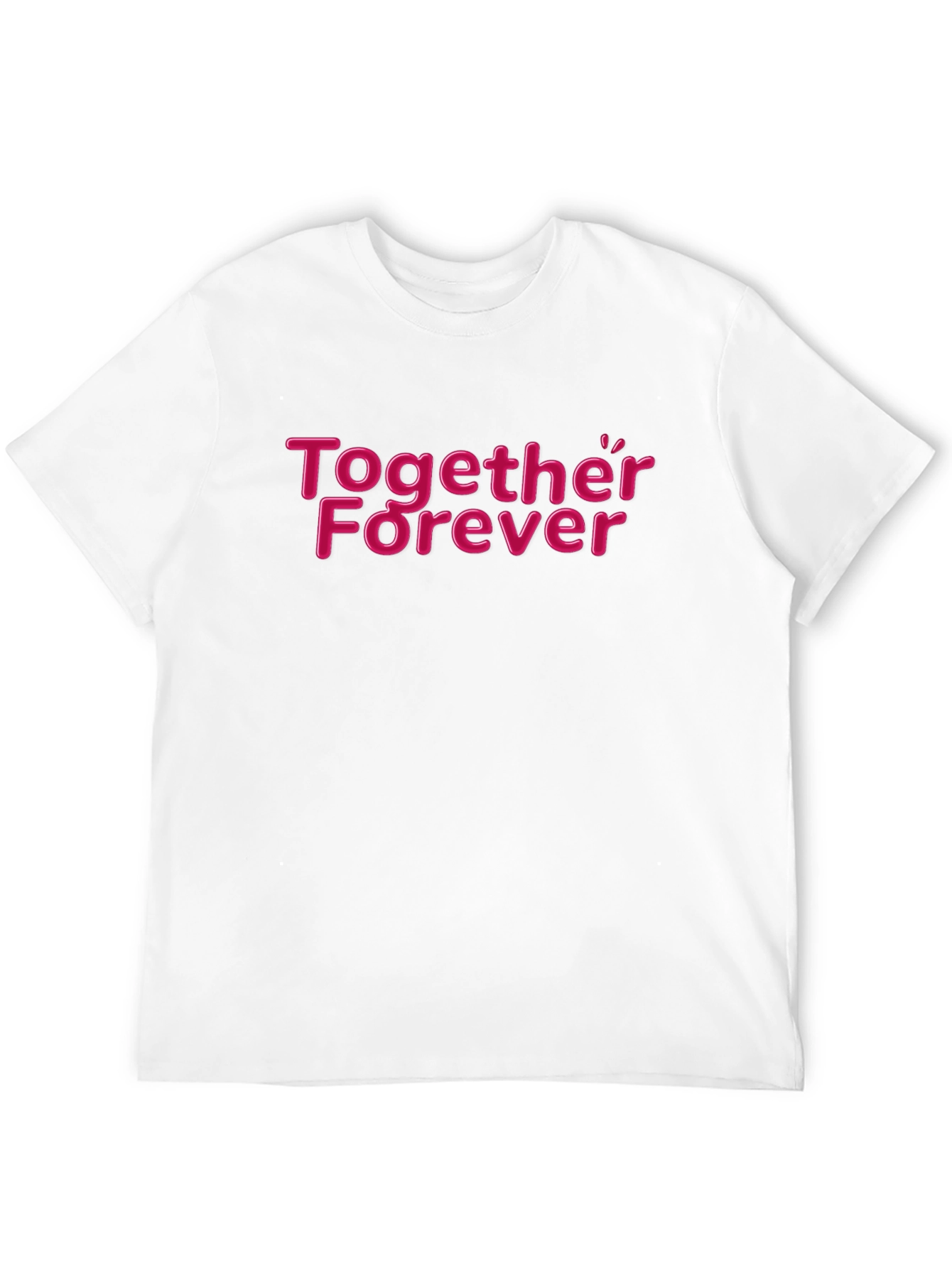 Black Together Forever Graphic Tee - Black view 12