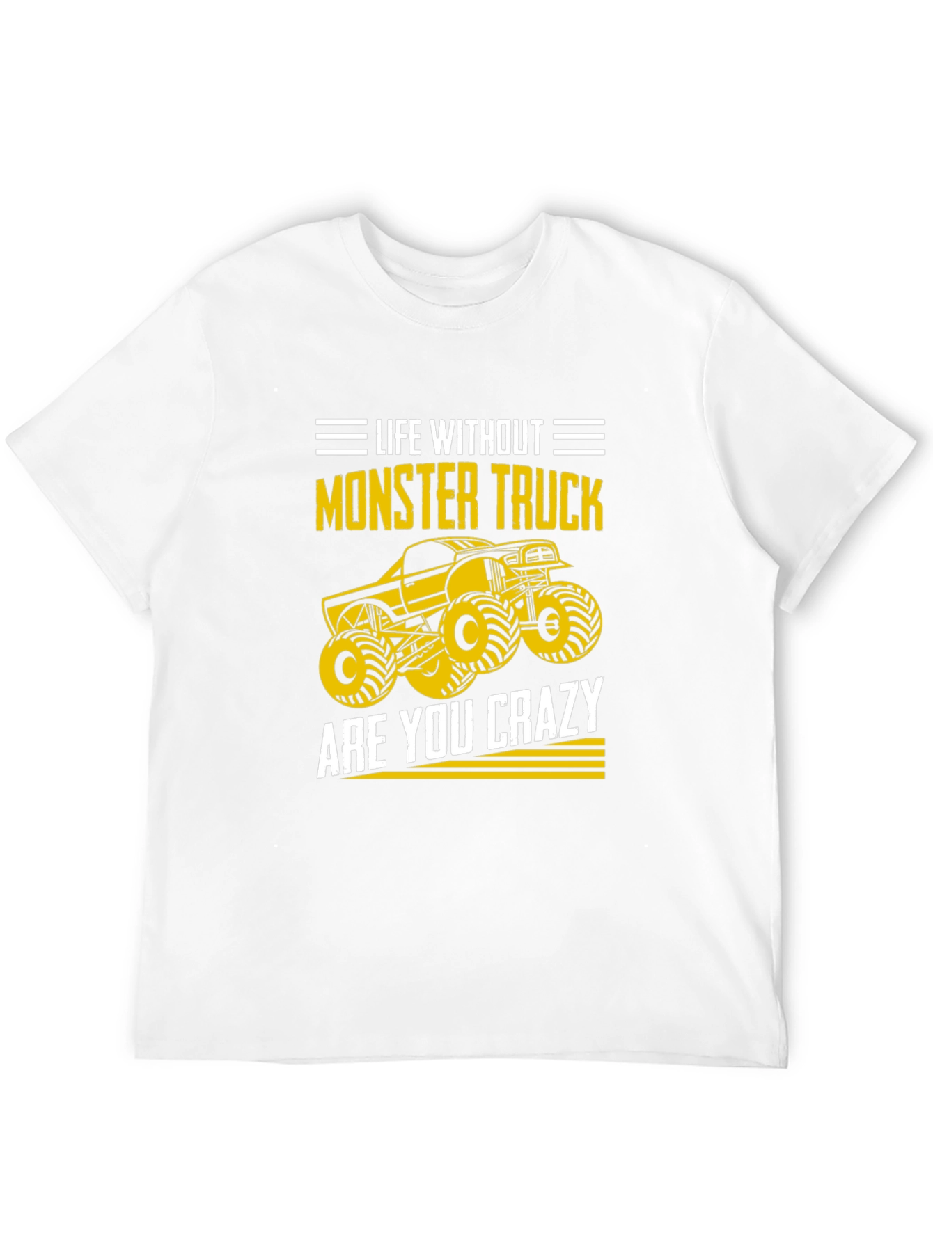 Black Monster Truck T-Shirt - Life Without, Are You Crazy? view 12